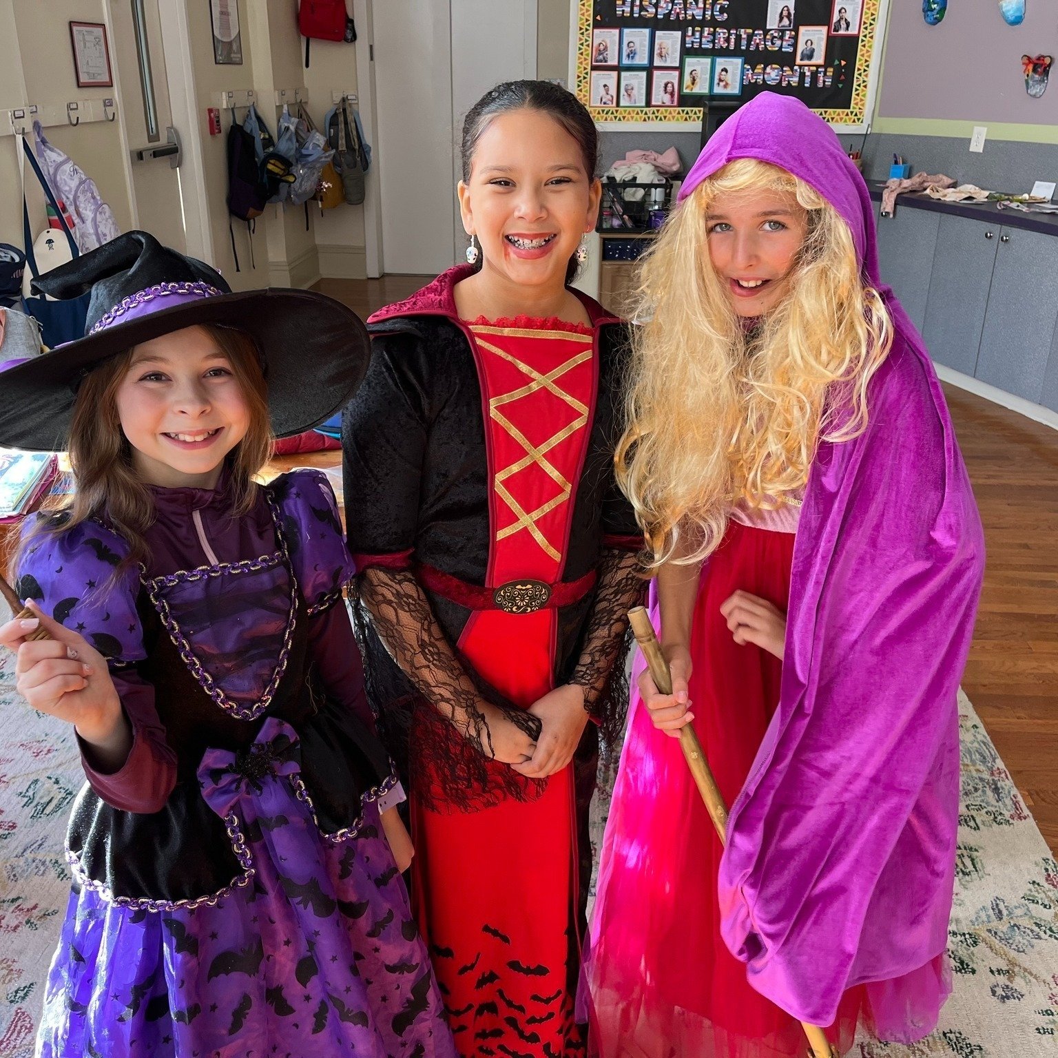 Crazy, cute, creative, and creepy - today's Halloween spirit was contagious! Students and teachers alike showed up in costume to have some fun.