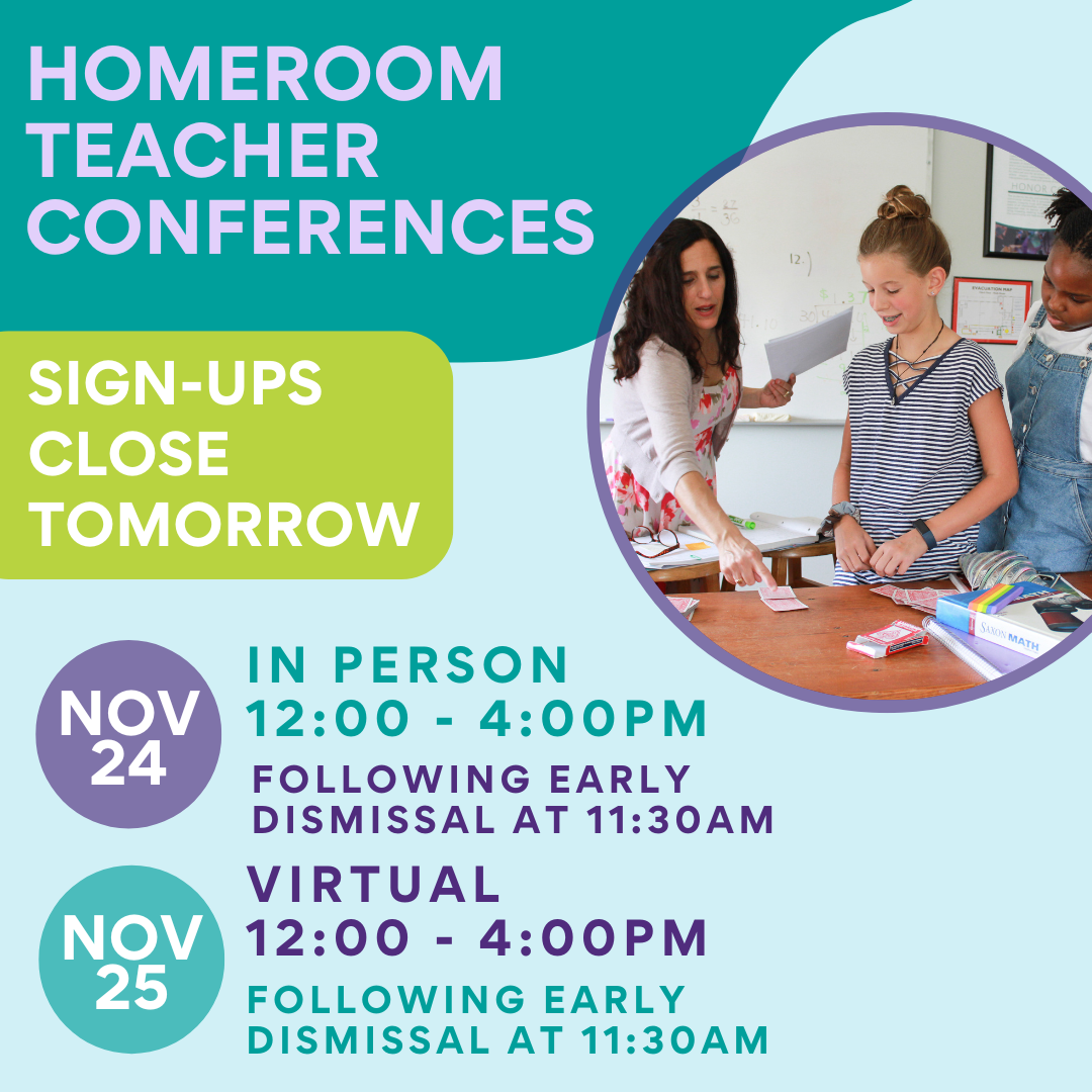 Homeroom Teacher Conferences