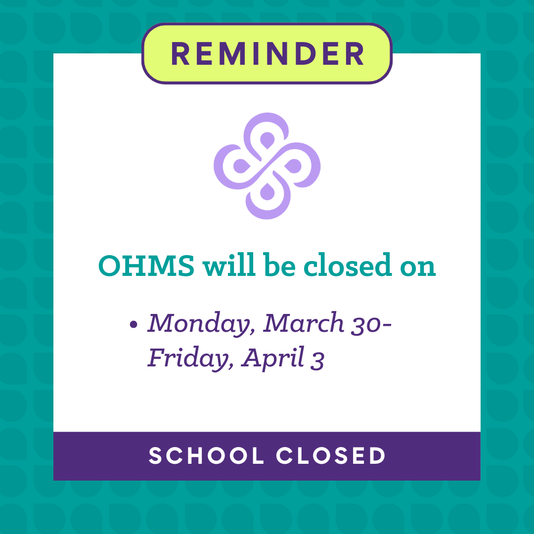 School Closed: Spring Break