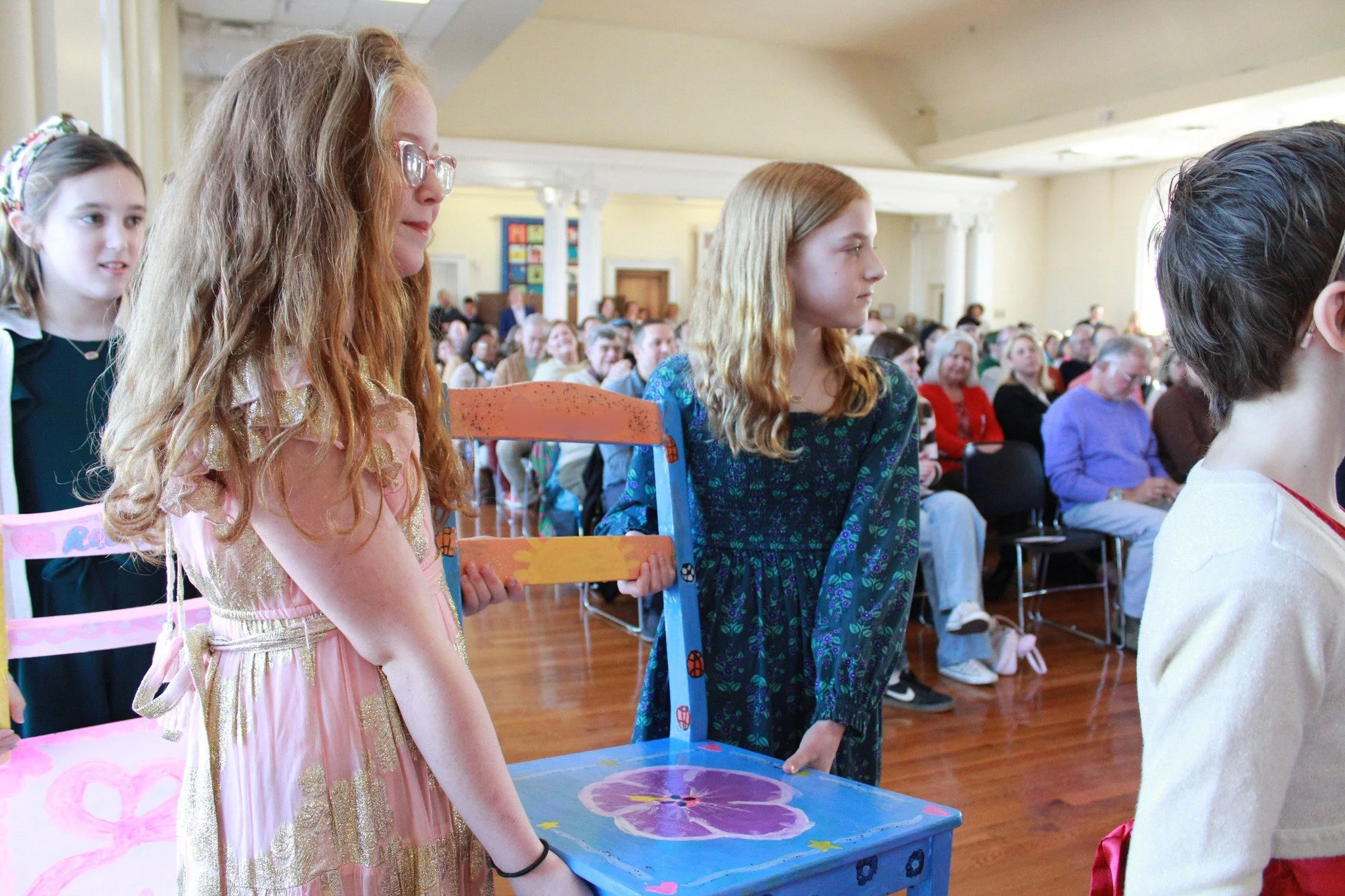 Winter Ceremony is a pre-break reminder that we are at our best when we're thinking about others and how we can be a light in someone else's life. In December, our community smiled ear to ear when 5th Graders presented Thrones to the 8th Graders and 