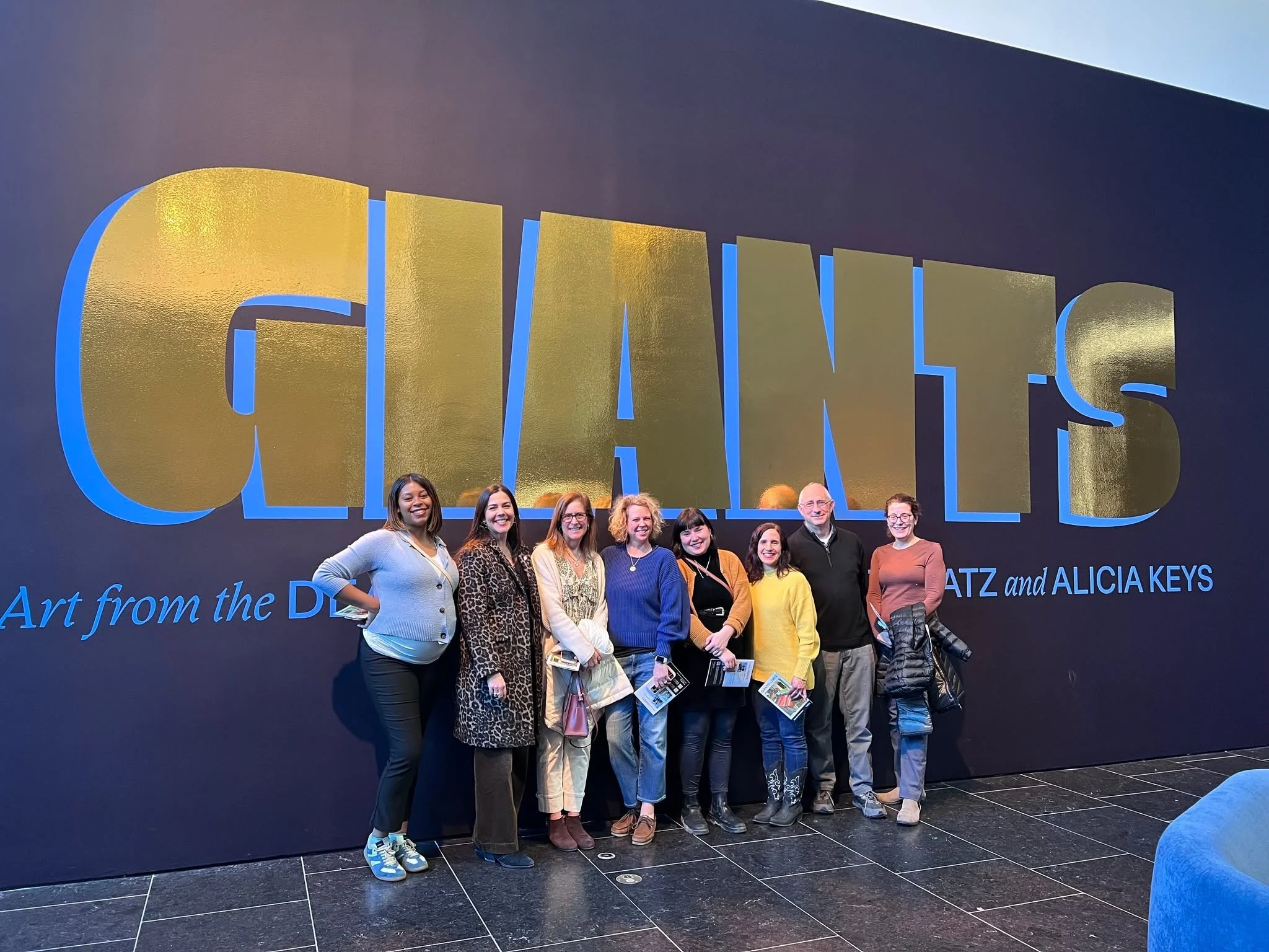 Faculty and staff need field trips too! We learned so much yesterday at the Giants exhibit at the VMFA. Giants, a collection that features 130-plus Black artists, is owned by musical and cultural icons Swizz Beatz (Kasseem Dean) and Alicia Keys. We w