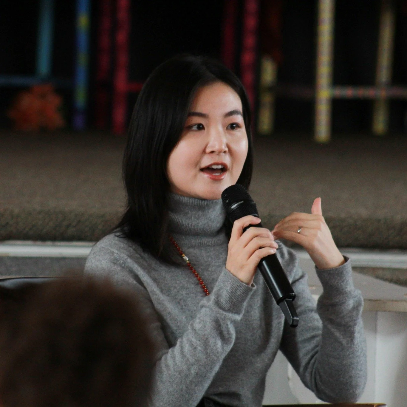 Illustrator and graphic designer Julie Wang visited us to talk to students about her artistic practice, her journey as a working artist, and the process of imagining and executing a full branding story. (And she brought us this fantastic fire horse t