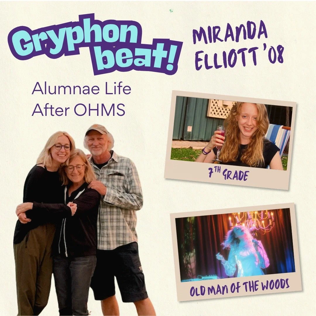 Check out our latest Gryphon Beat as we highlight Miranda Elliott from the Class of 2008! See all alumnae news in the Our Alumnae section on orchardhouse.org.