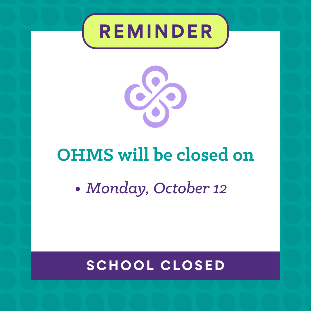 School Closed: Indigenous Peoples' Day