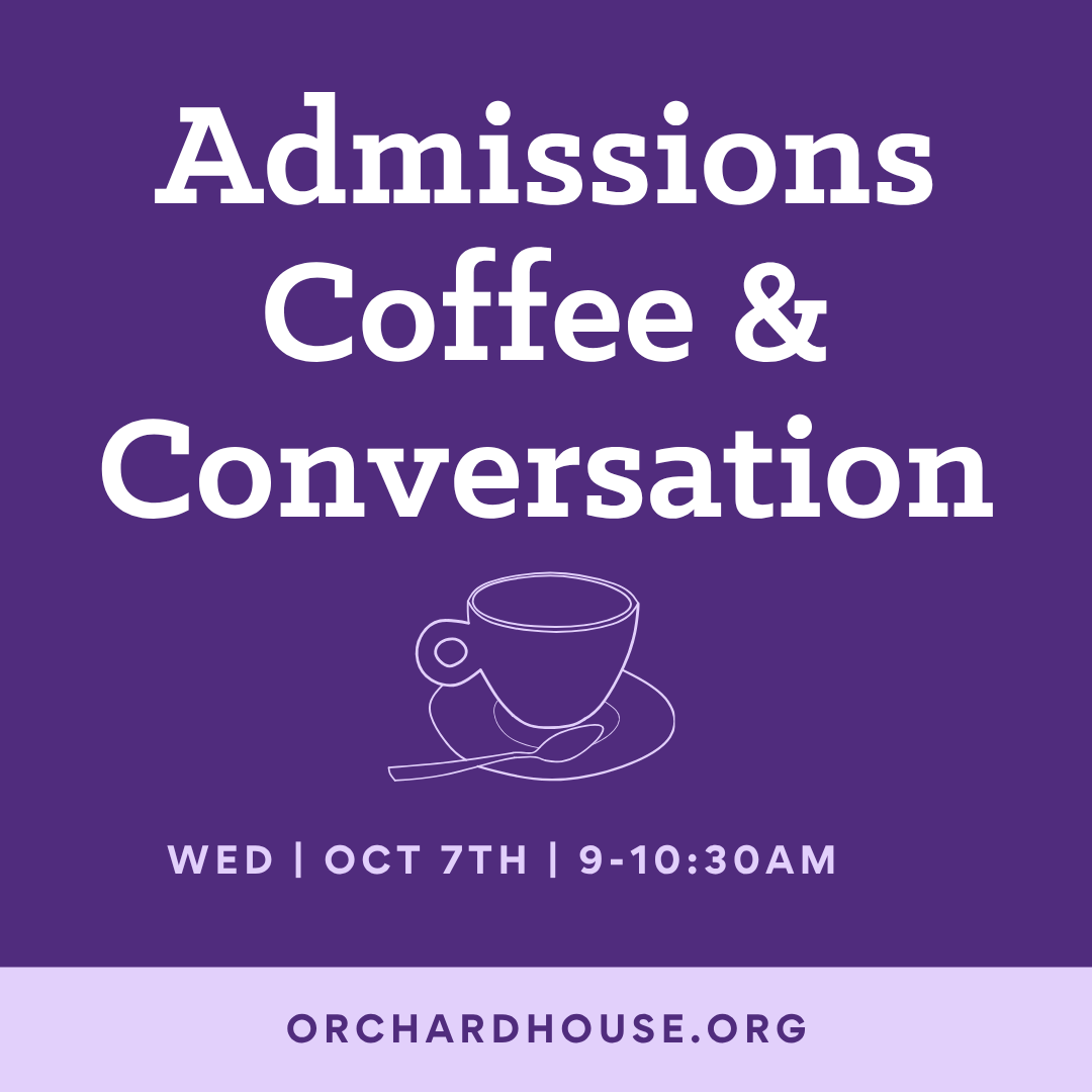 Admissions Coffee Chat