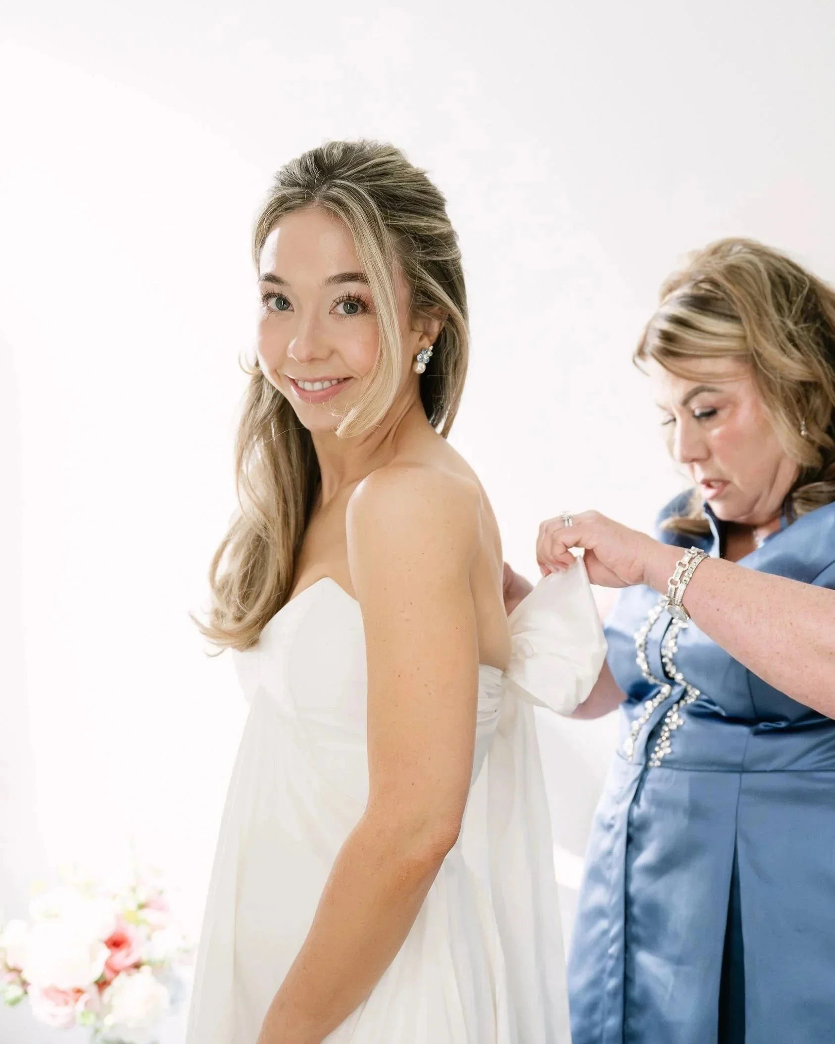 Wedding glam preparation at The LINE