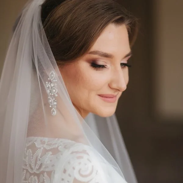 bridal glam for wedding celebration