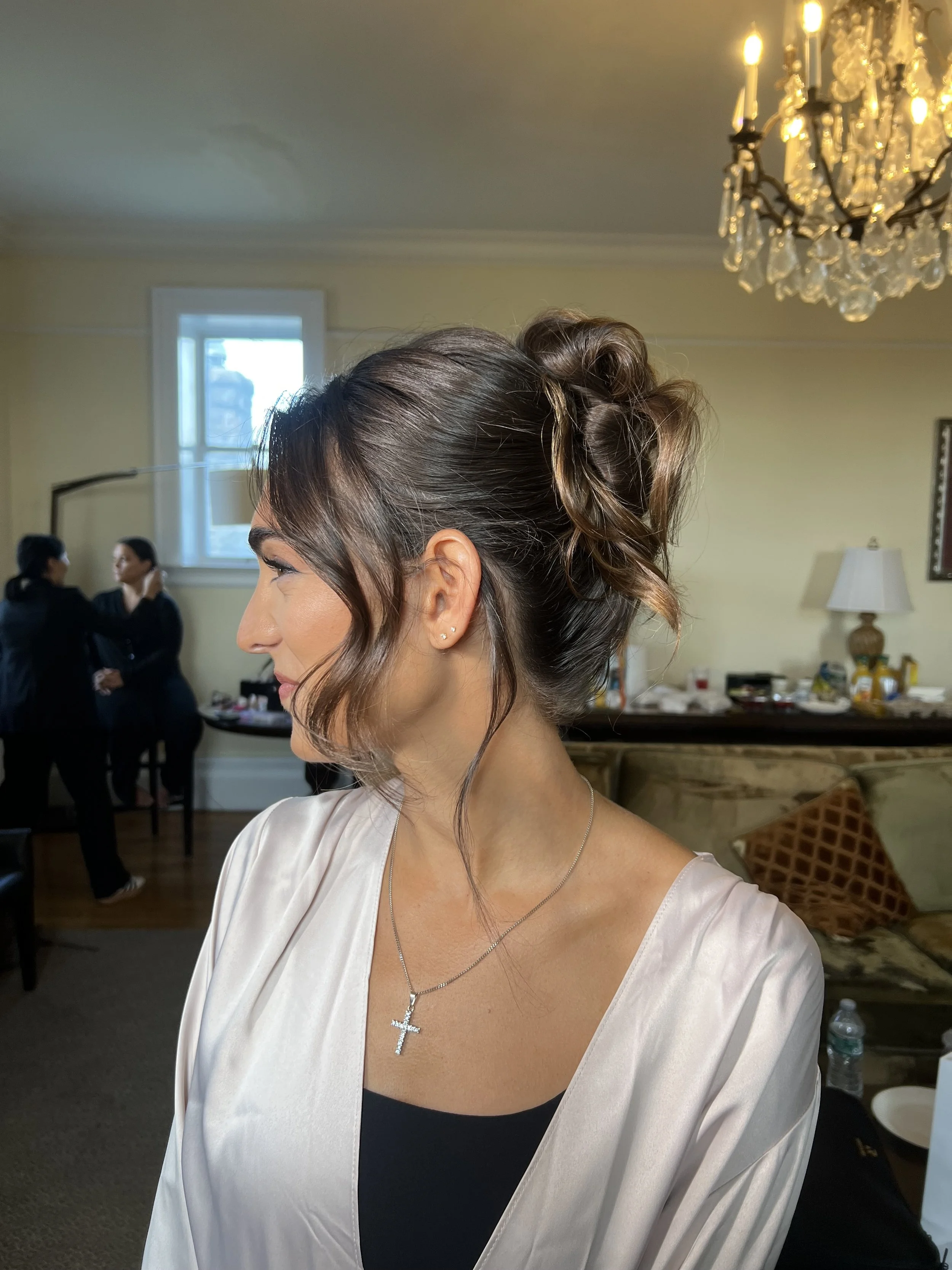 Luxury wedding makeup and hair session