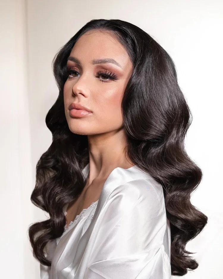 full glam makeup for the bride