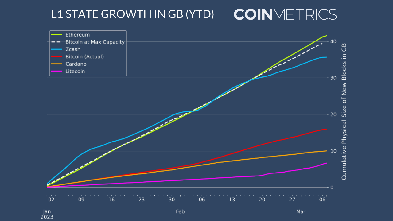 A Comparison of L1 State Storage