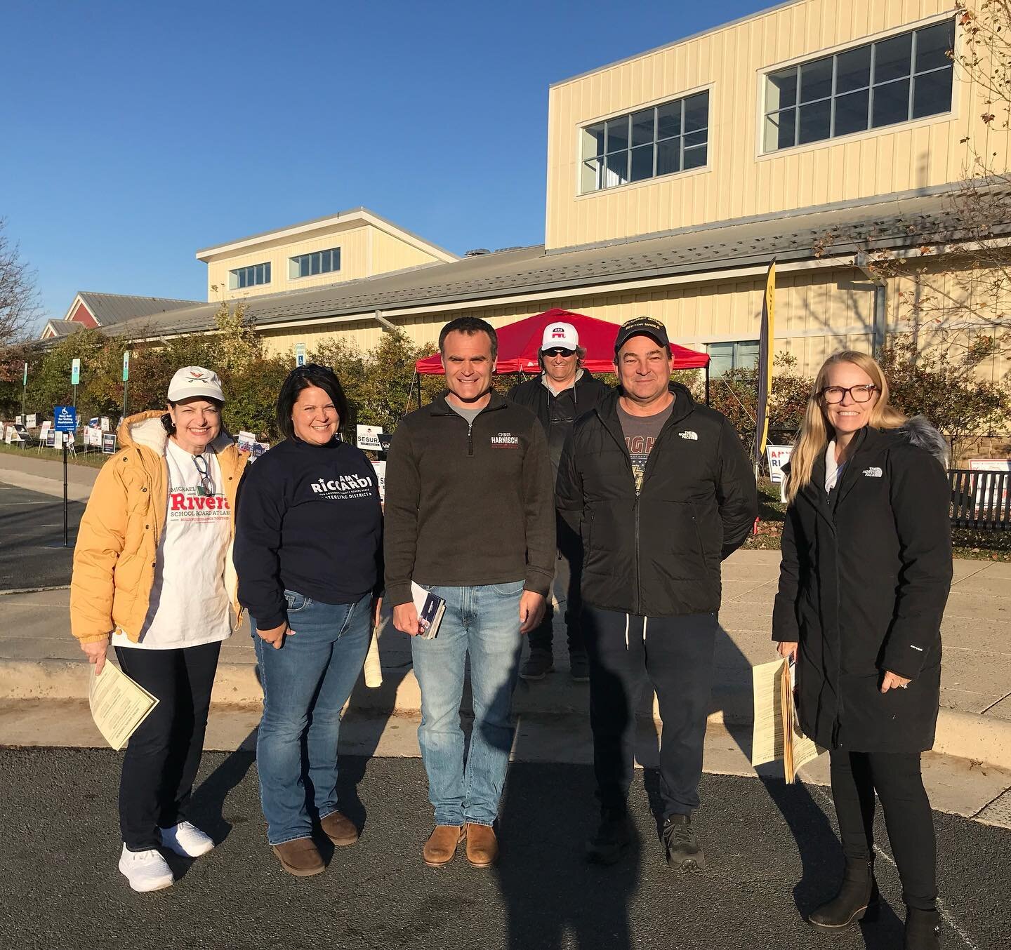 Day 13 meeting voters at the early voting sites in Loudoun! Thanks to everyone who is coming to vote early, asking great questions, and bringing friends and family to vote too! #sterlingva #gotv
