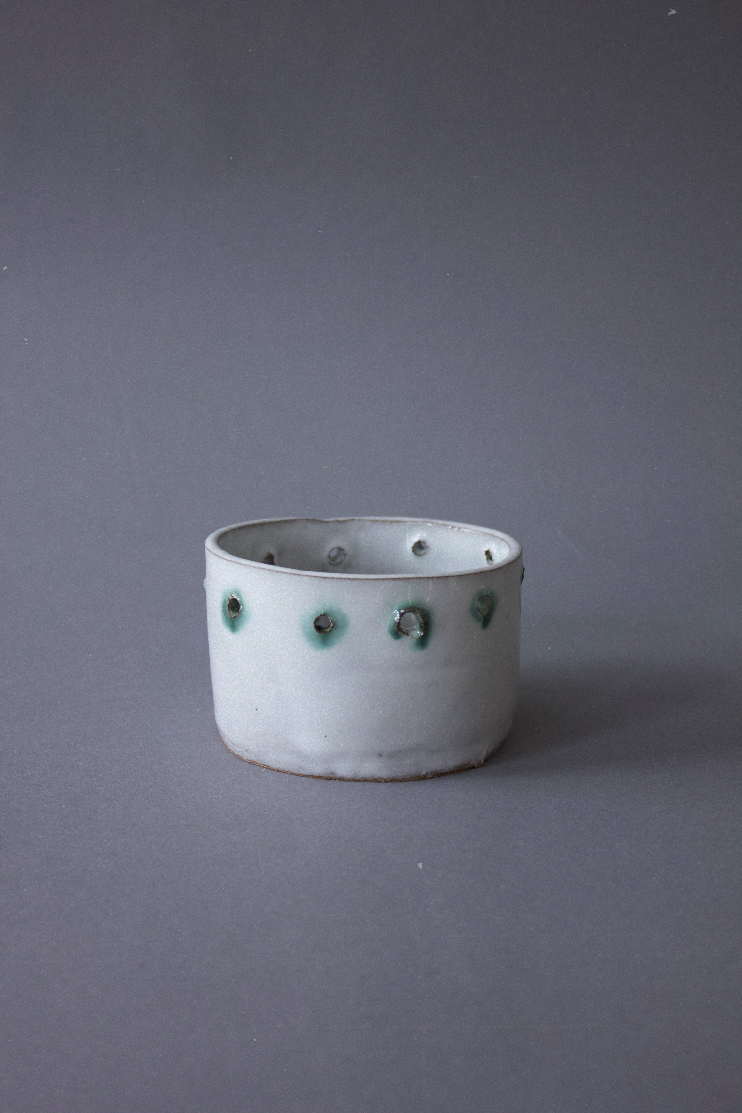 bowl with holes