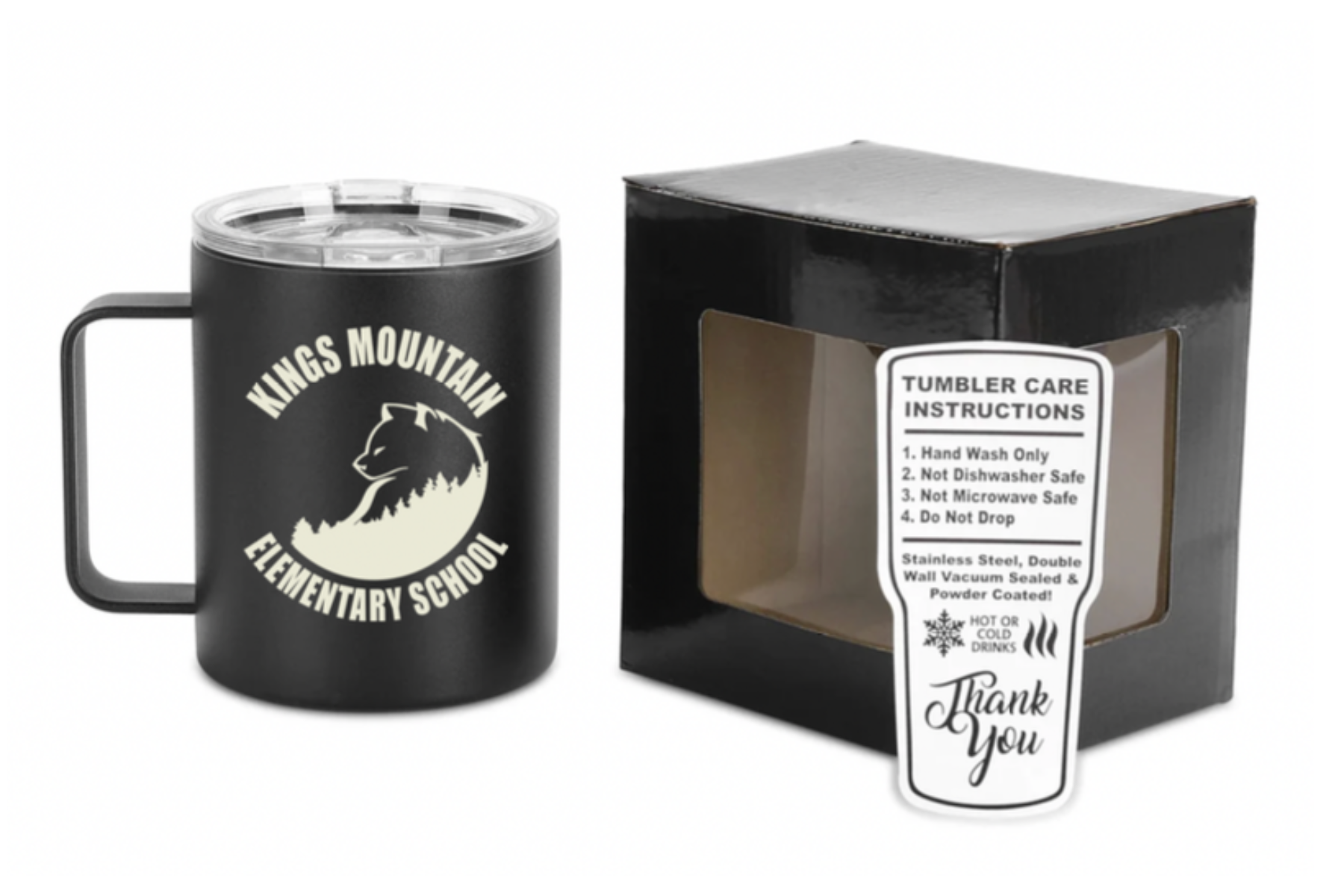 Stainless Steel Insulated Mug (12 oz)