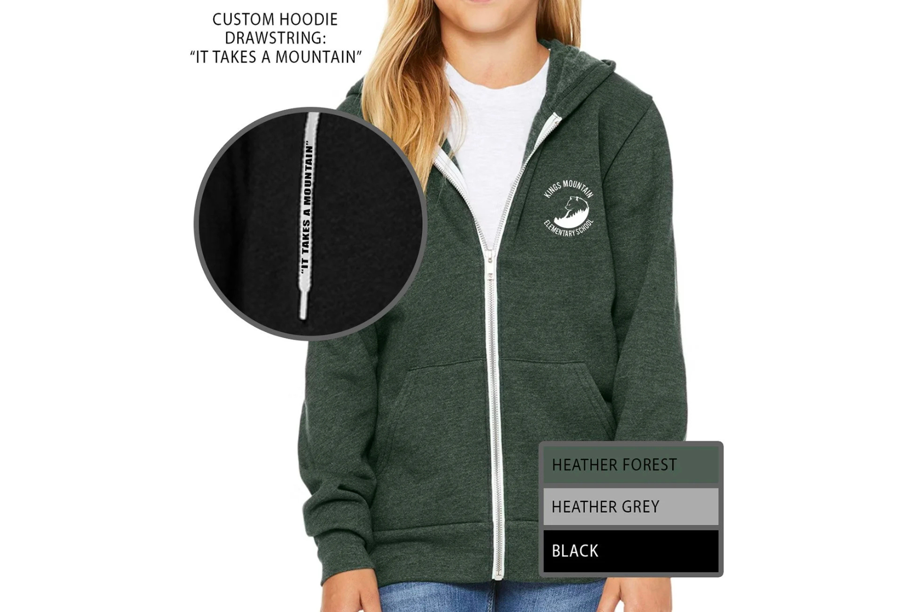 Youth Full-Zip Hoodie
