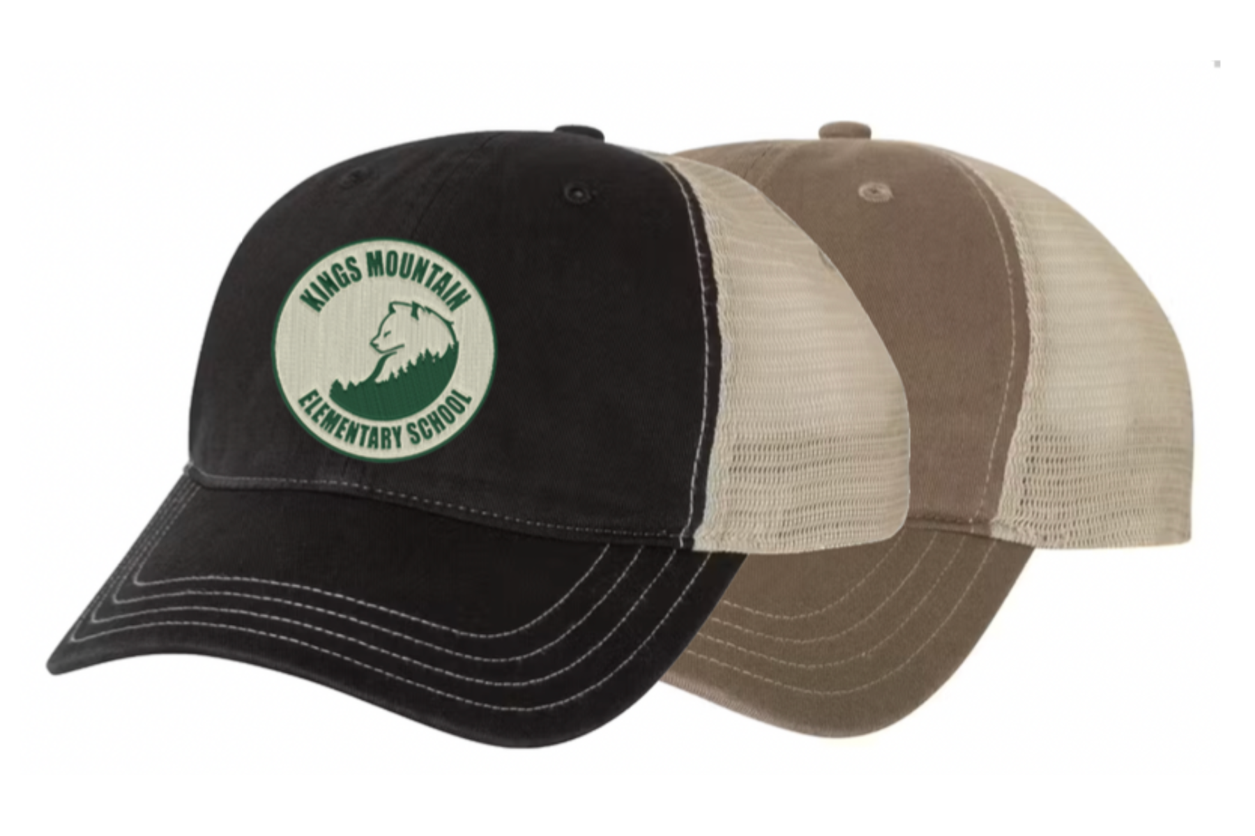 Richardson Garment Washed Trucker Cap (Embroidered Patch)