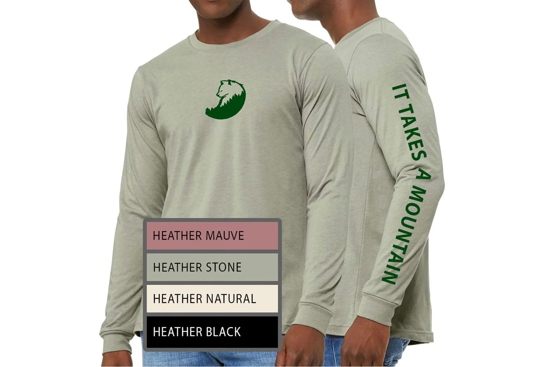 Adult Unisex Long Sleeve Tee