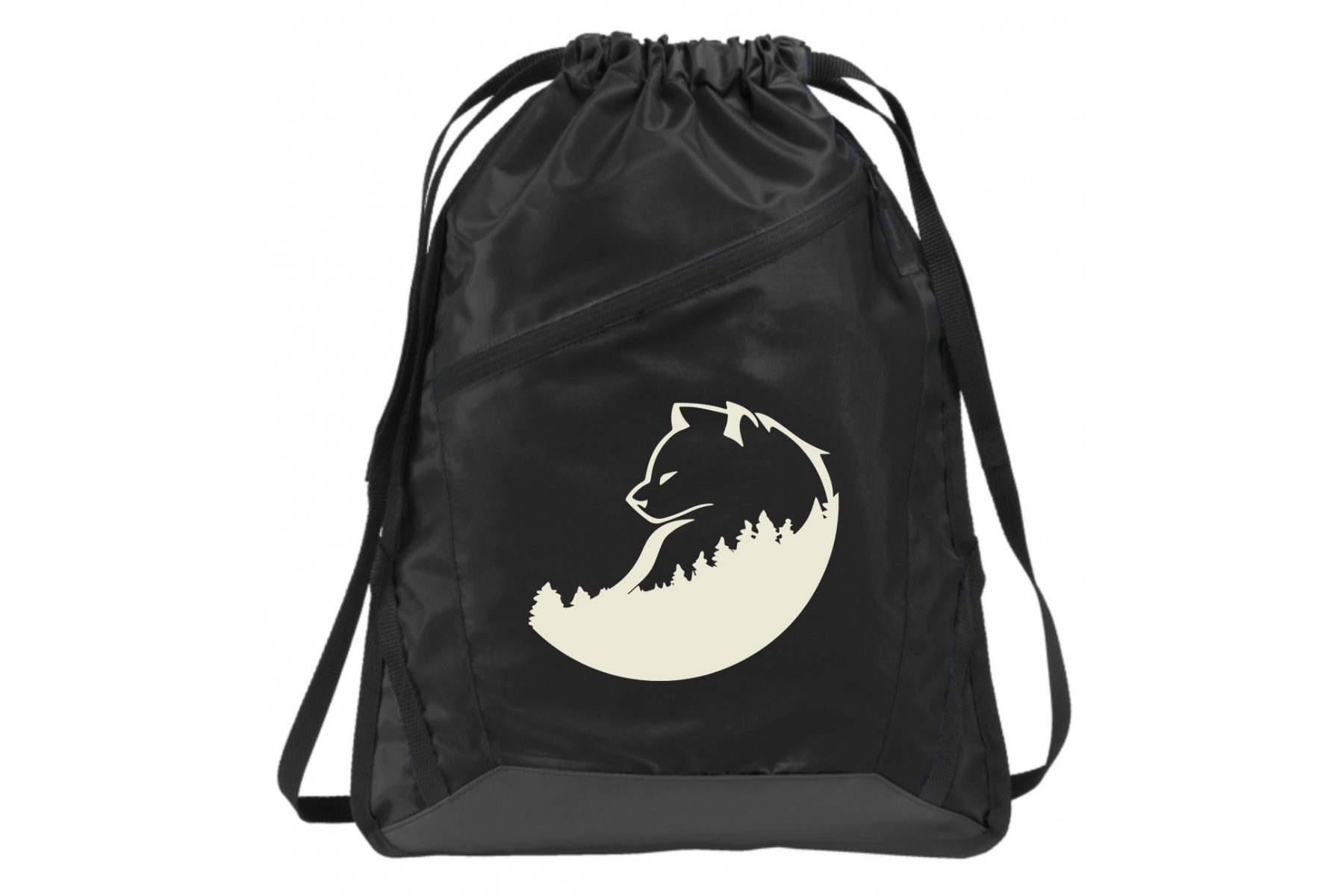 Emblem Cinch Bag