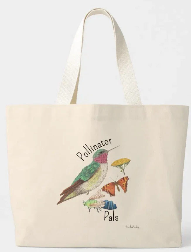 "Pollinator Pals" Extra Large Tote