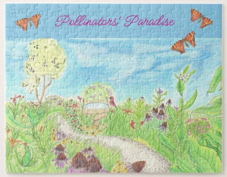 "Pollinator's Paradise" Puzzle