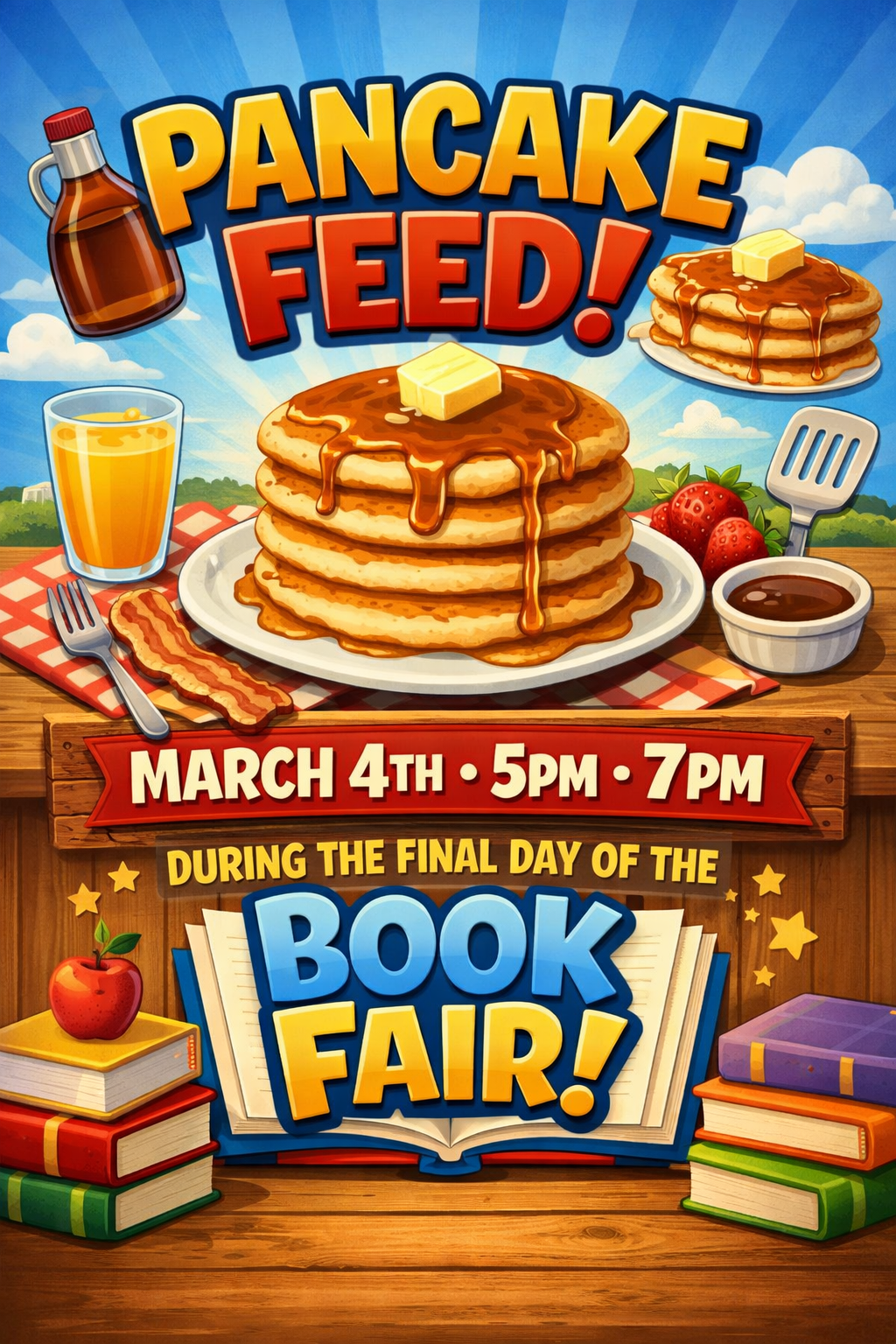 It's time for Pancake Feed! 