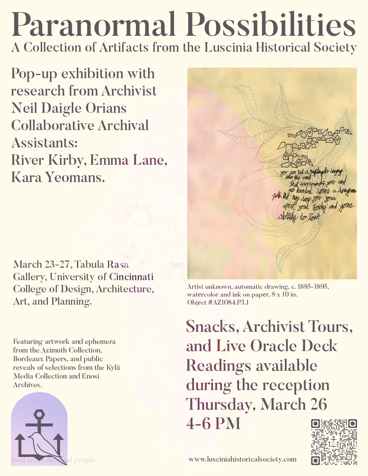 Pop-Up Exhibition at the University of Cincinnati