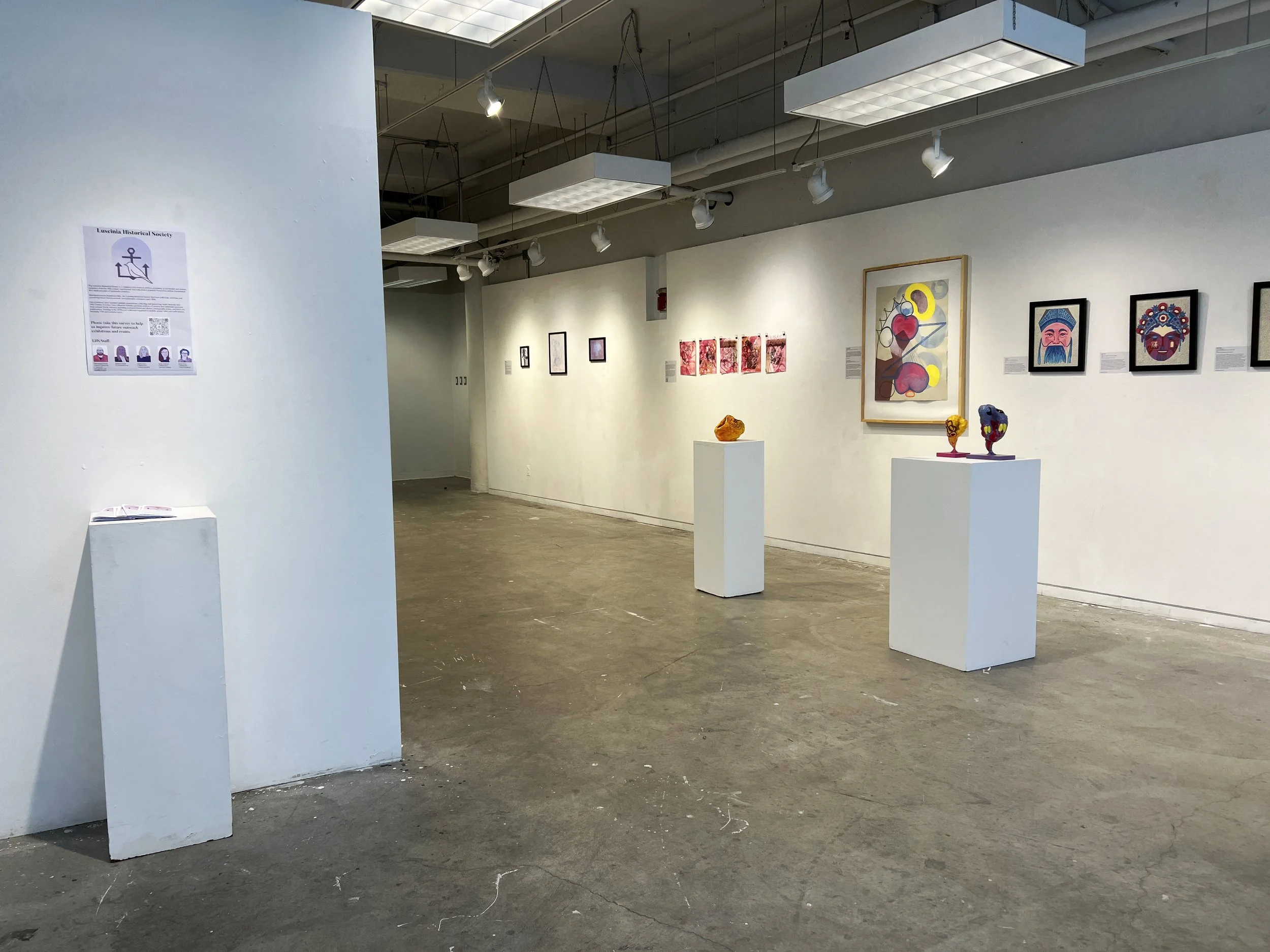 "Paranormal Possibilities" public exhibition of select artifacts from 4 LHS collections. March, 2026. Tabula Rasa Gallery, University of Cincinnati.