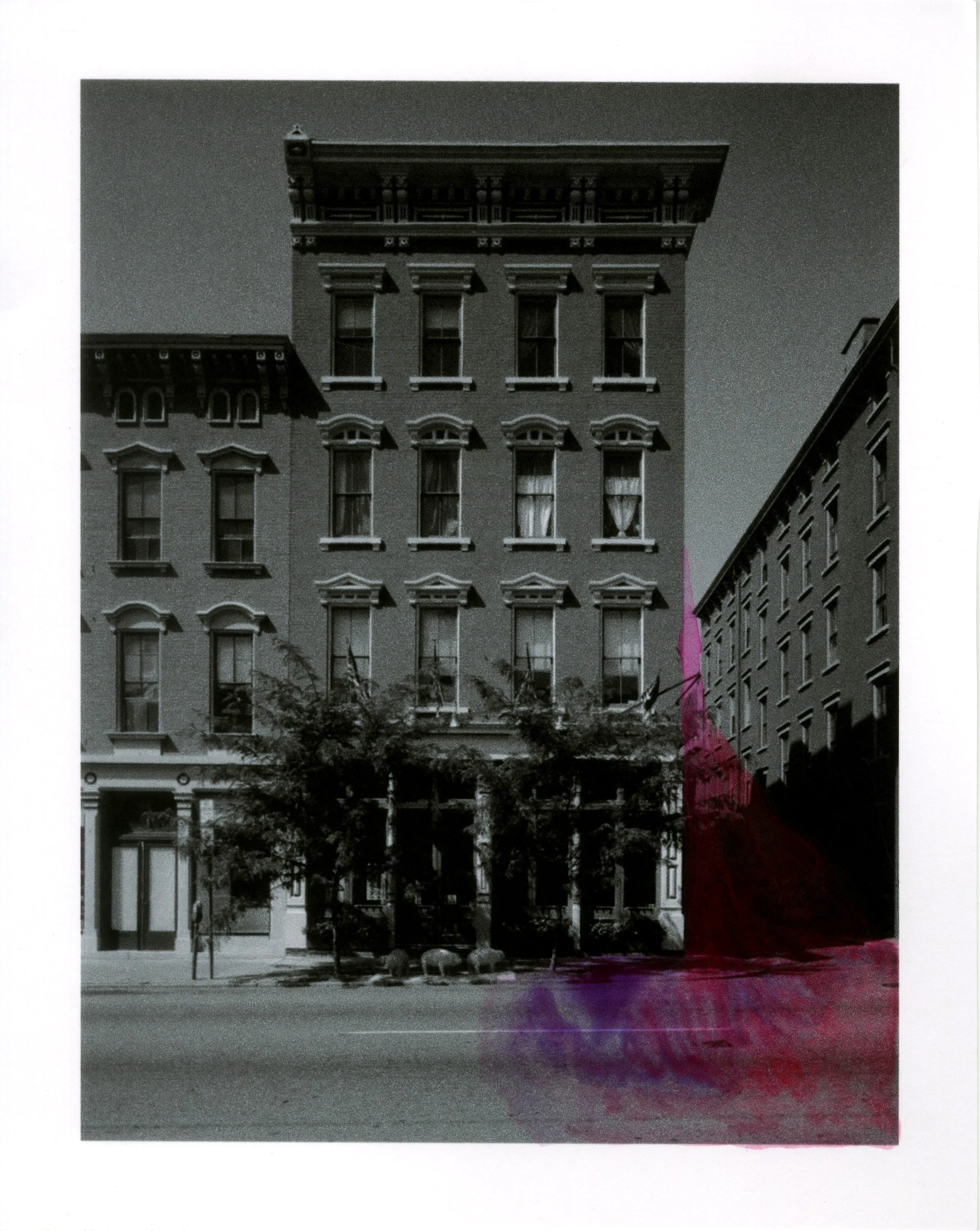 Luke Devlin, Untitled, Gelatin silver print with hand coloring on fiber-based paper, 8 x 10 in. 1998. 
Object #AZ.LD98.M1