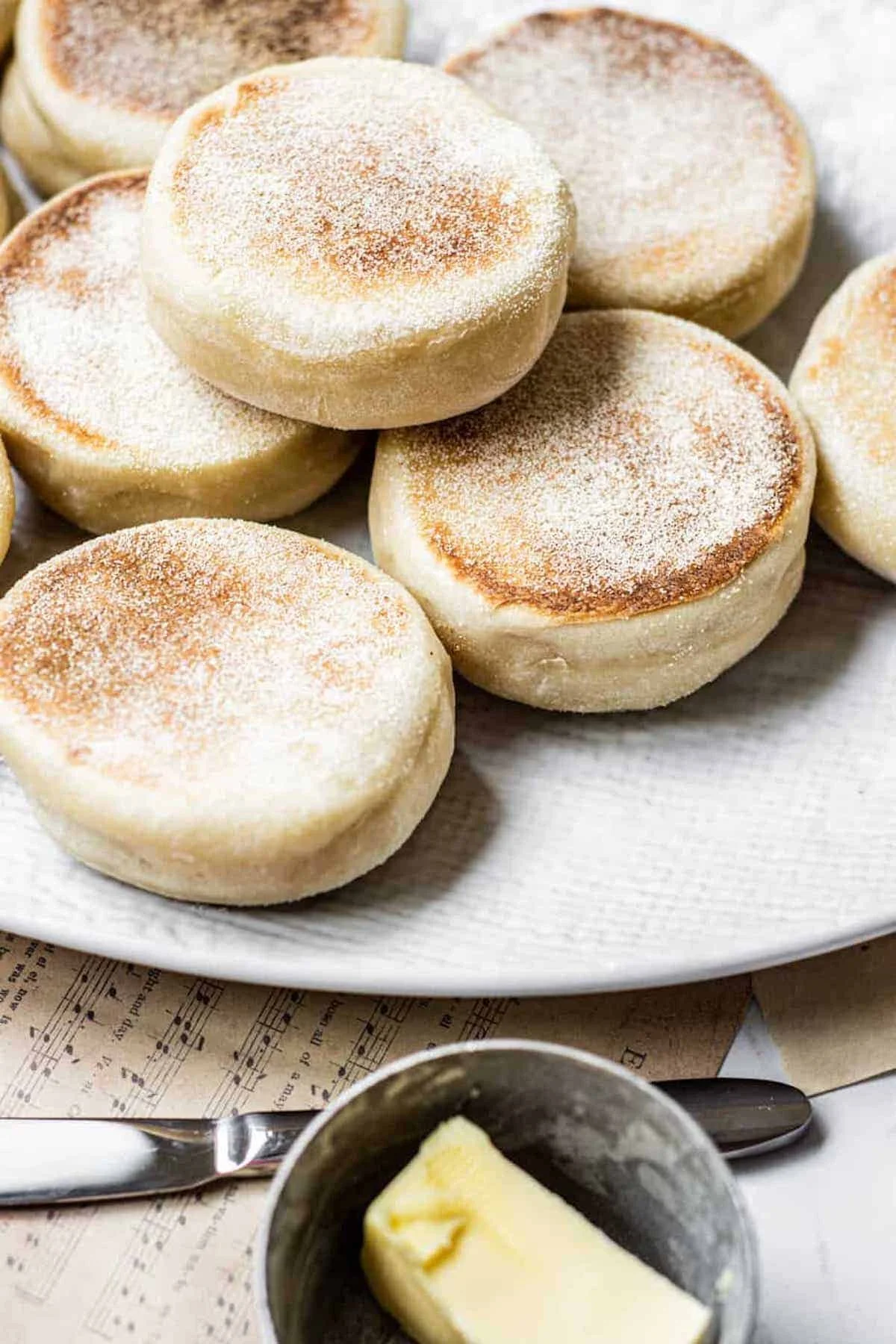 Sourdough English Muffins
