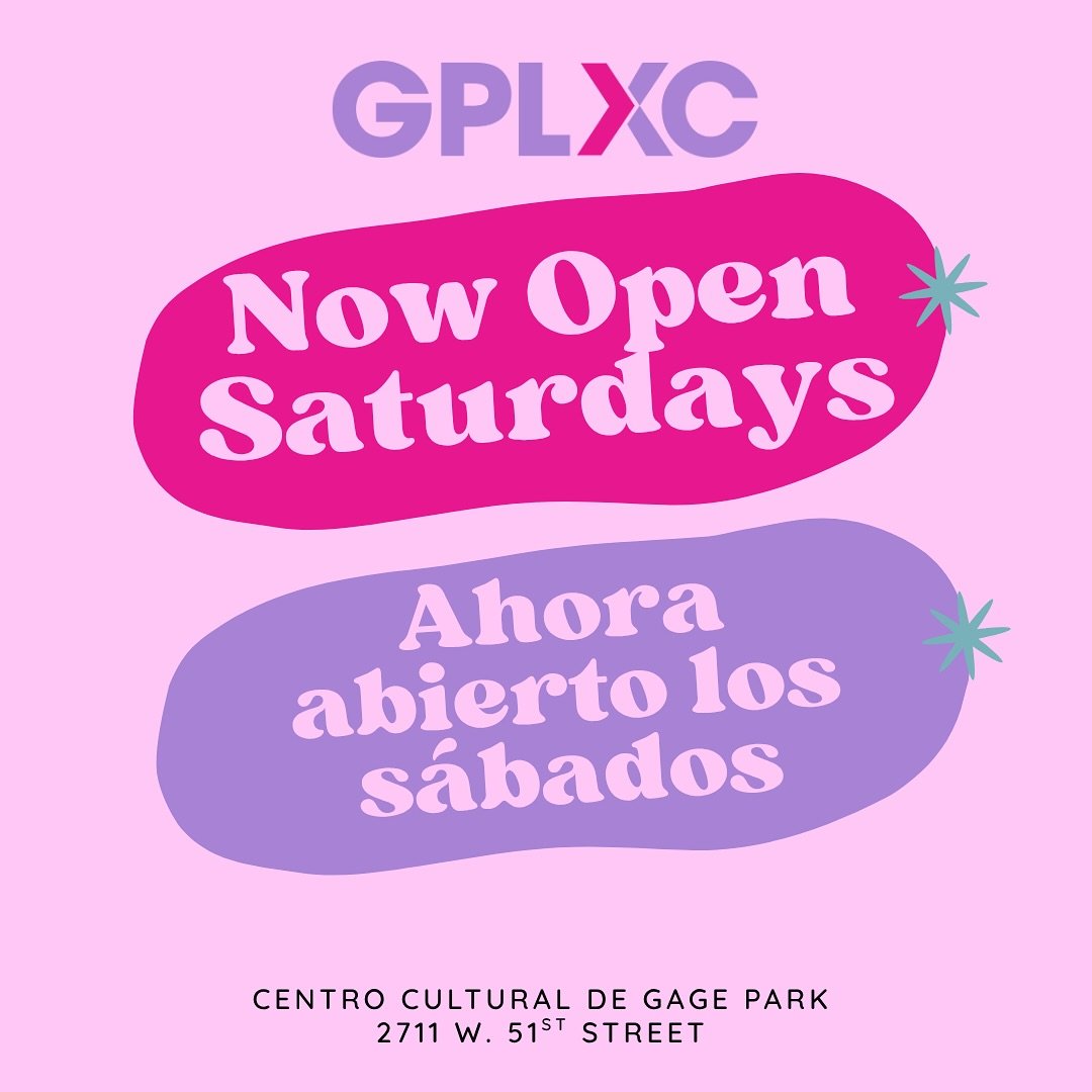 We&rsquo;re expanding our hours! You can now visit the GPLXC Cultural Center on Saturdays 💕
