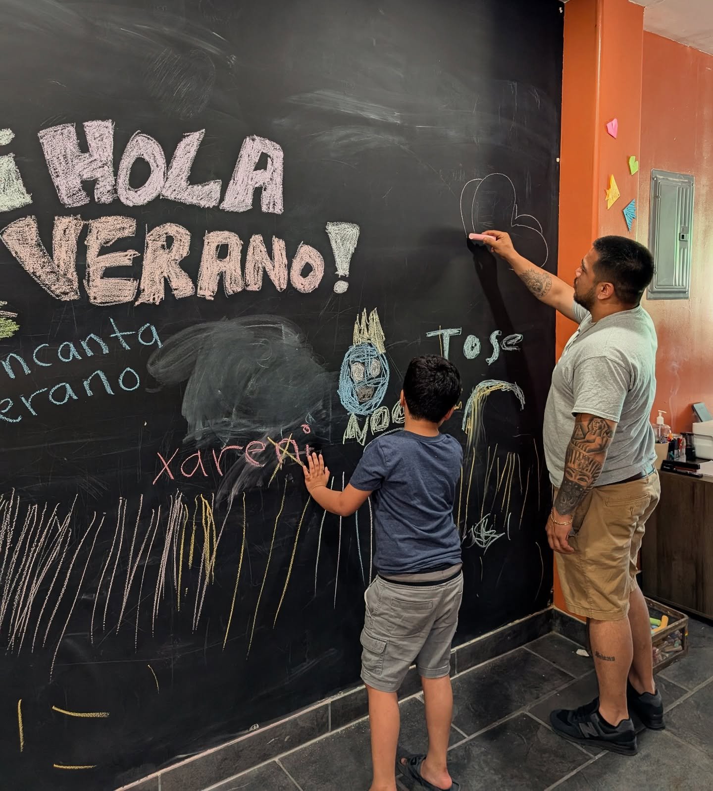 Celebrating summer and staying cool at our Summer Kick off Party!