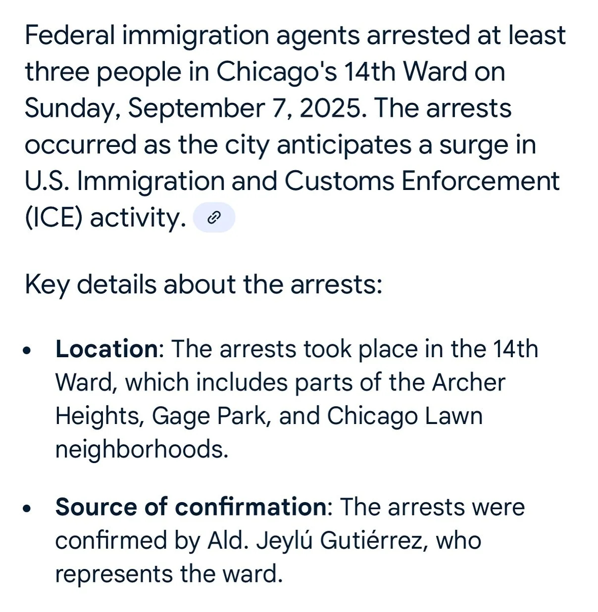 ICE has detained at least three individuals in our ward. GPLXC offices will be closed until further notice in an effort to keep the families we serve and our staff safe. Please continue to report and document interactions and organize networks.