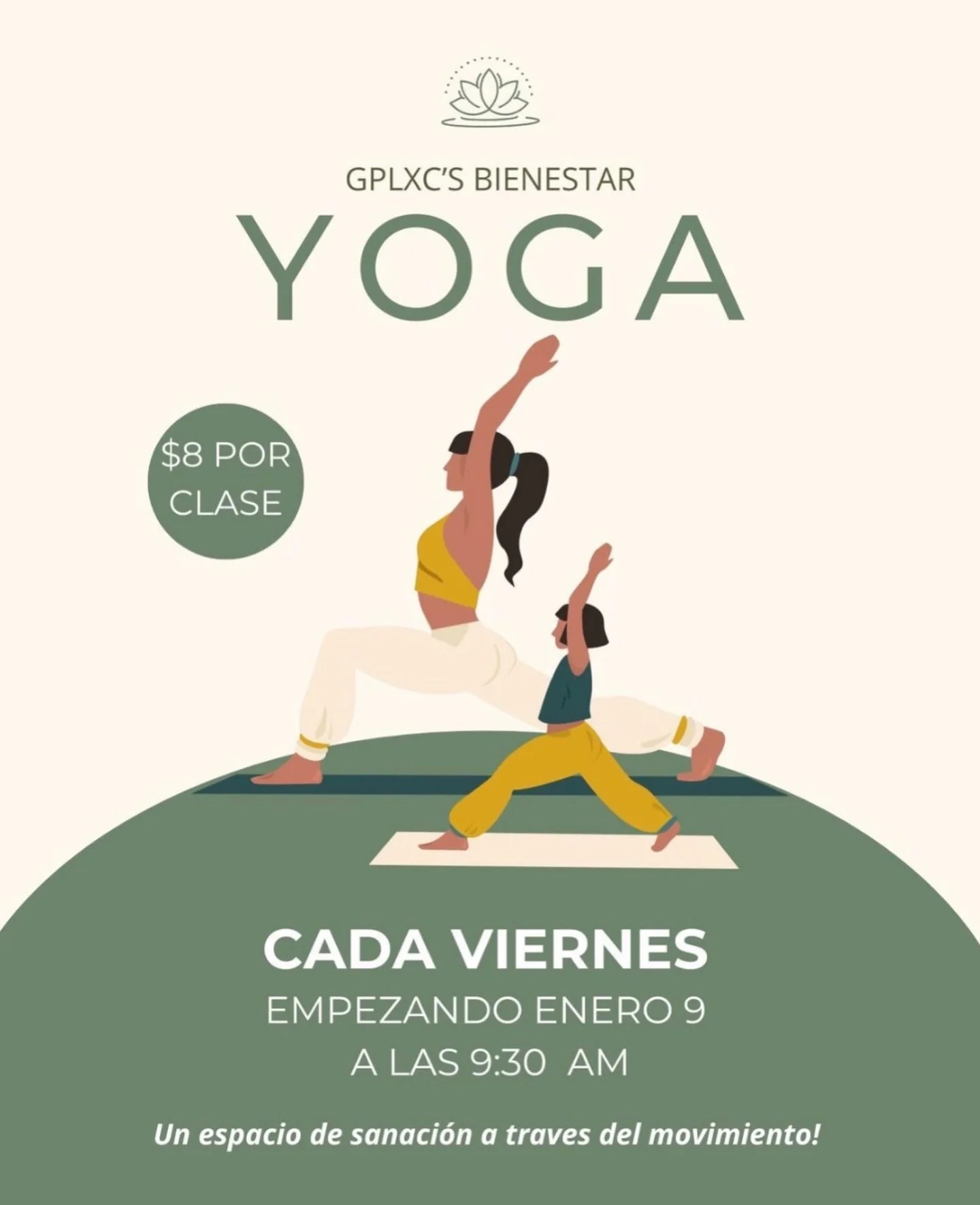 Yoga in Spanish is back this Friday!