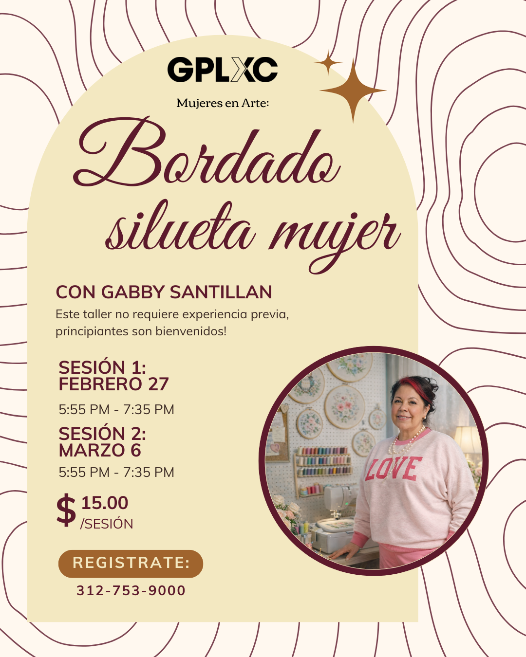 Bordado Silueta Mujer