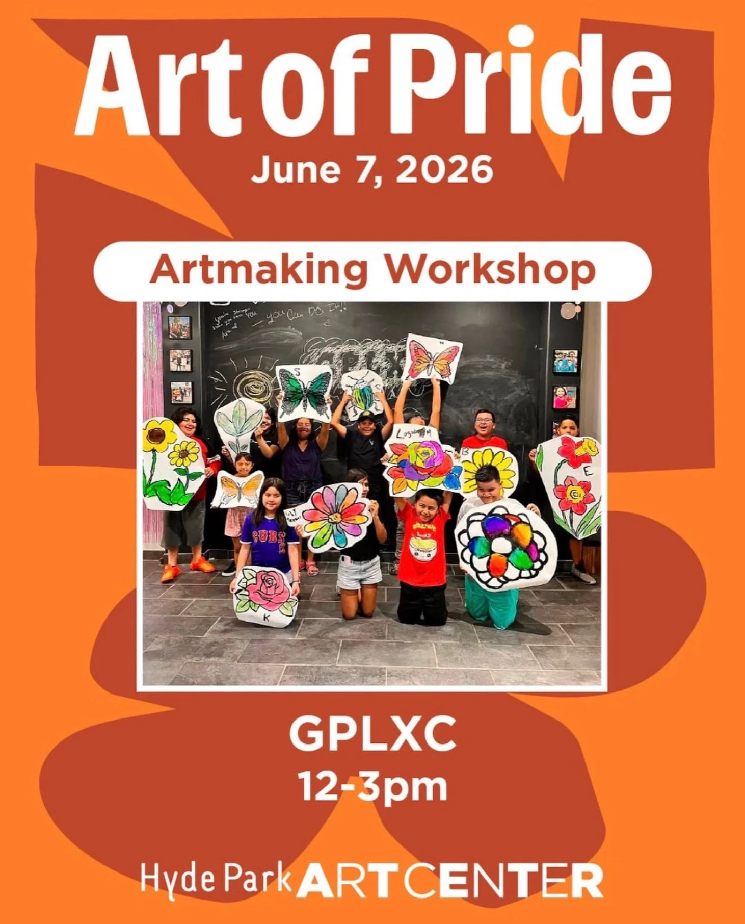 🏳️&zwj;🌈 Join our Art-making workshop at @hydeparkartcenter to celebrate Pride Month! 🏳️&zwj;⚧️