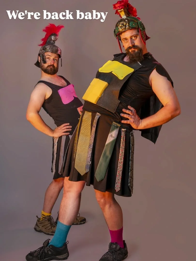 Come join the chaos in the Colosseum of Chaos
- Hull Truck on 13th &amp; 14th Feb. 
- Alphabetti Theatre on 16th &amp; 17th April
- Leeds Carriageworks on 27th May 
- Riding Lights Theatre on 13th June
- Queens Mill on 24th July
- St Bartholomew's Ch