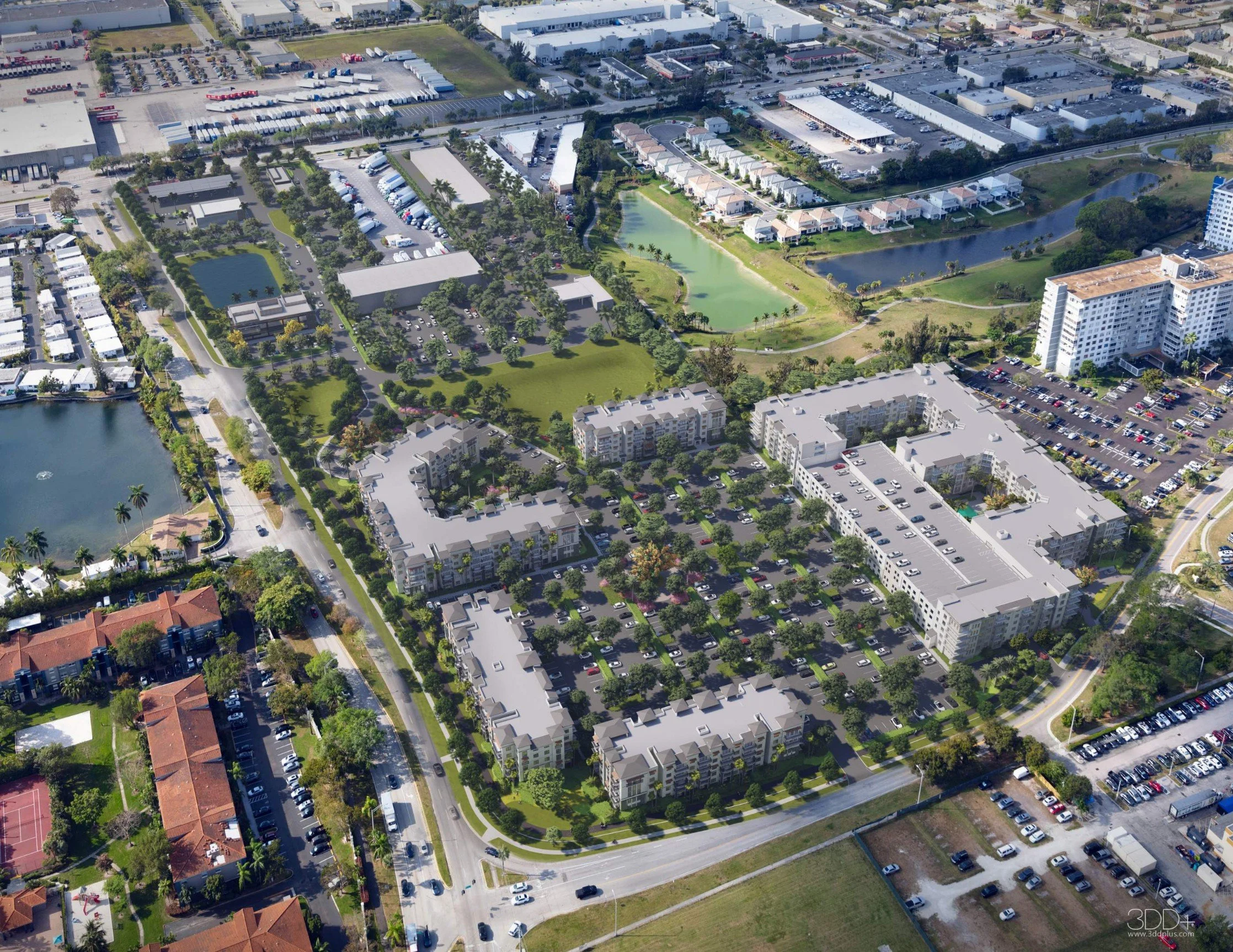 Developer Advances With 620-Unit Residential Development Across 30.6 Acres At 1600 S. Park Road In Hollywood