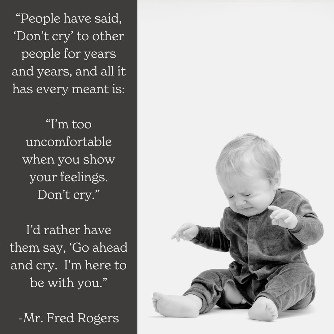 Comment &lsquo;NURTURE&rsquo; if you grew up in the &lsquo;don&rsquo;t cry&rsquo; era too! 🙋🏾🙋🏻&zwj;♀️🙋🏼&zwj;♂️ 

We heard a lot of &ldquo;don&rsquo;t cry&rdquo;, &ldquo;why are you crying?&rdquo;, and my favorite, &ldquo;you don&rsquo;t need t
