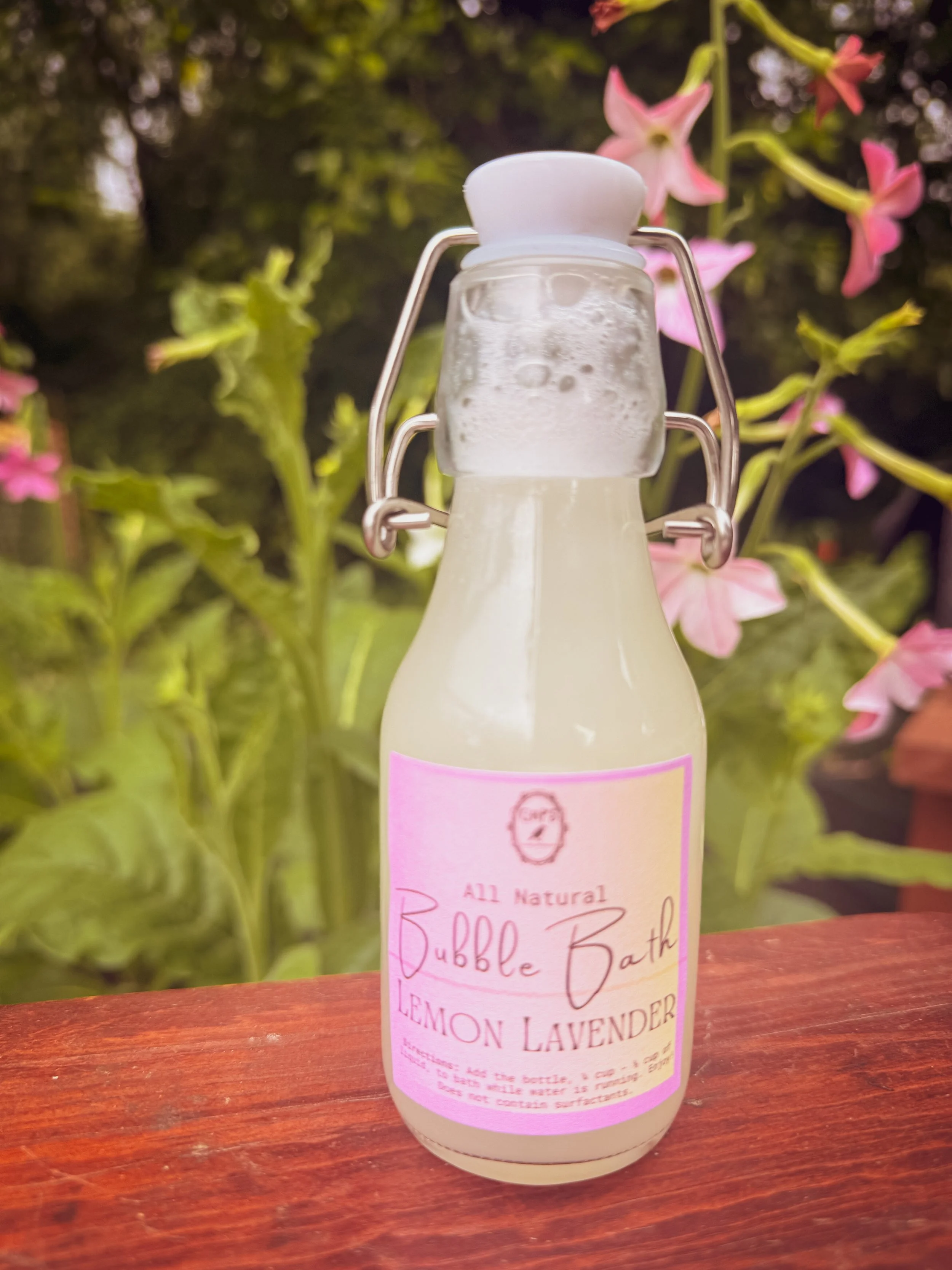 Lemon Lavender All-Natural Bubble Bath