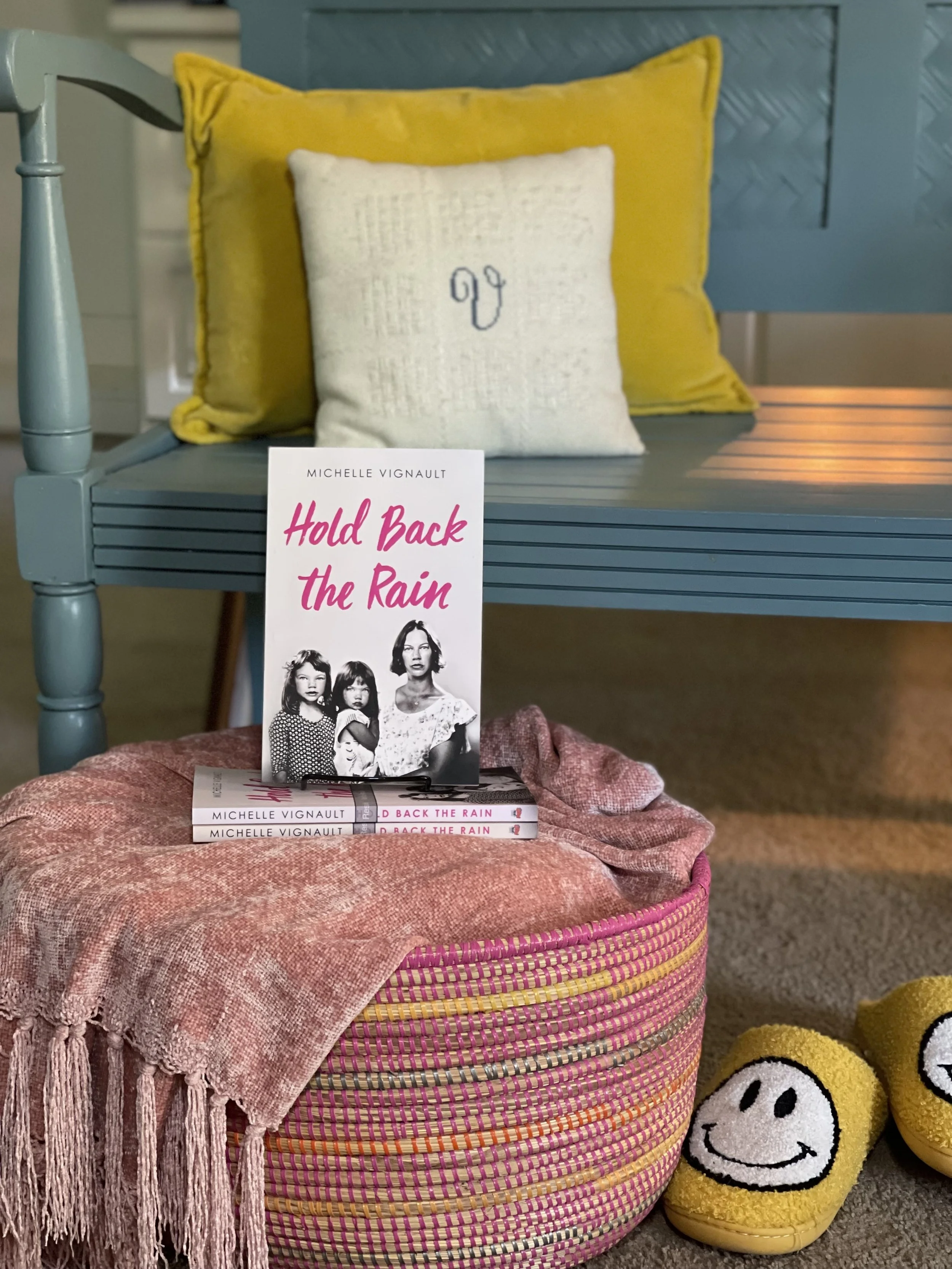 Michelle Vignault Hold back the rain book