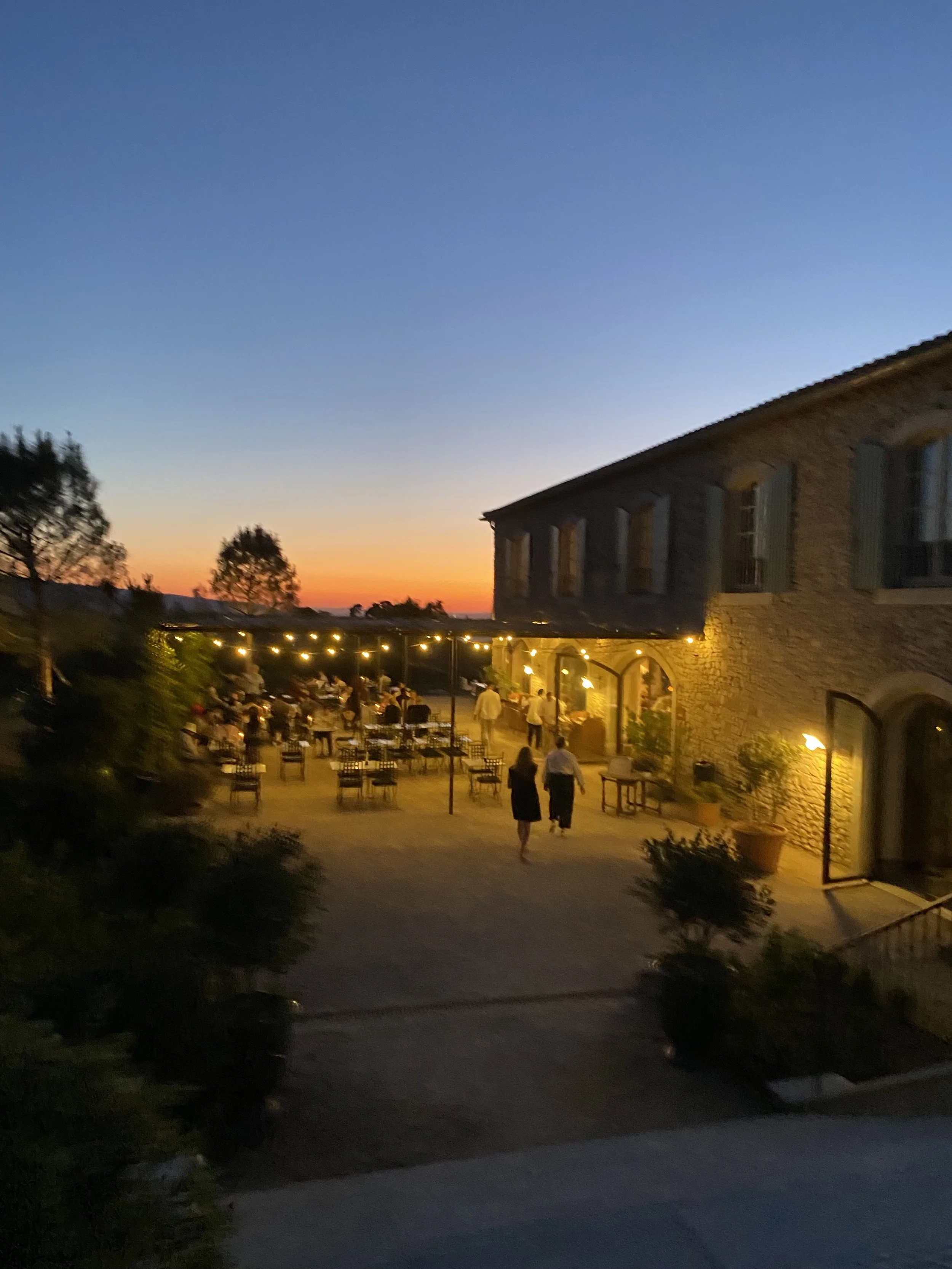 La Bergerie at Sunset