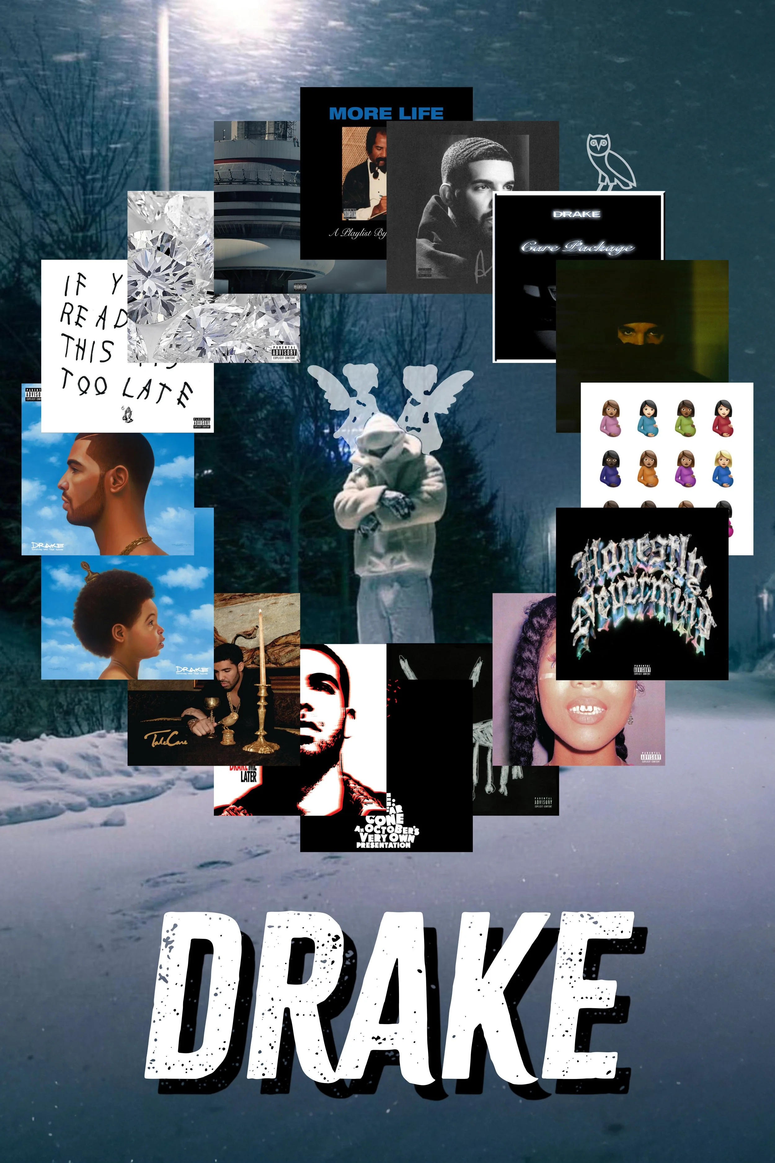Drake Albums Poster V2.jpg