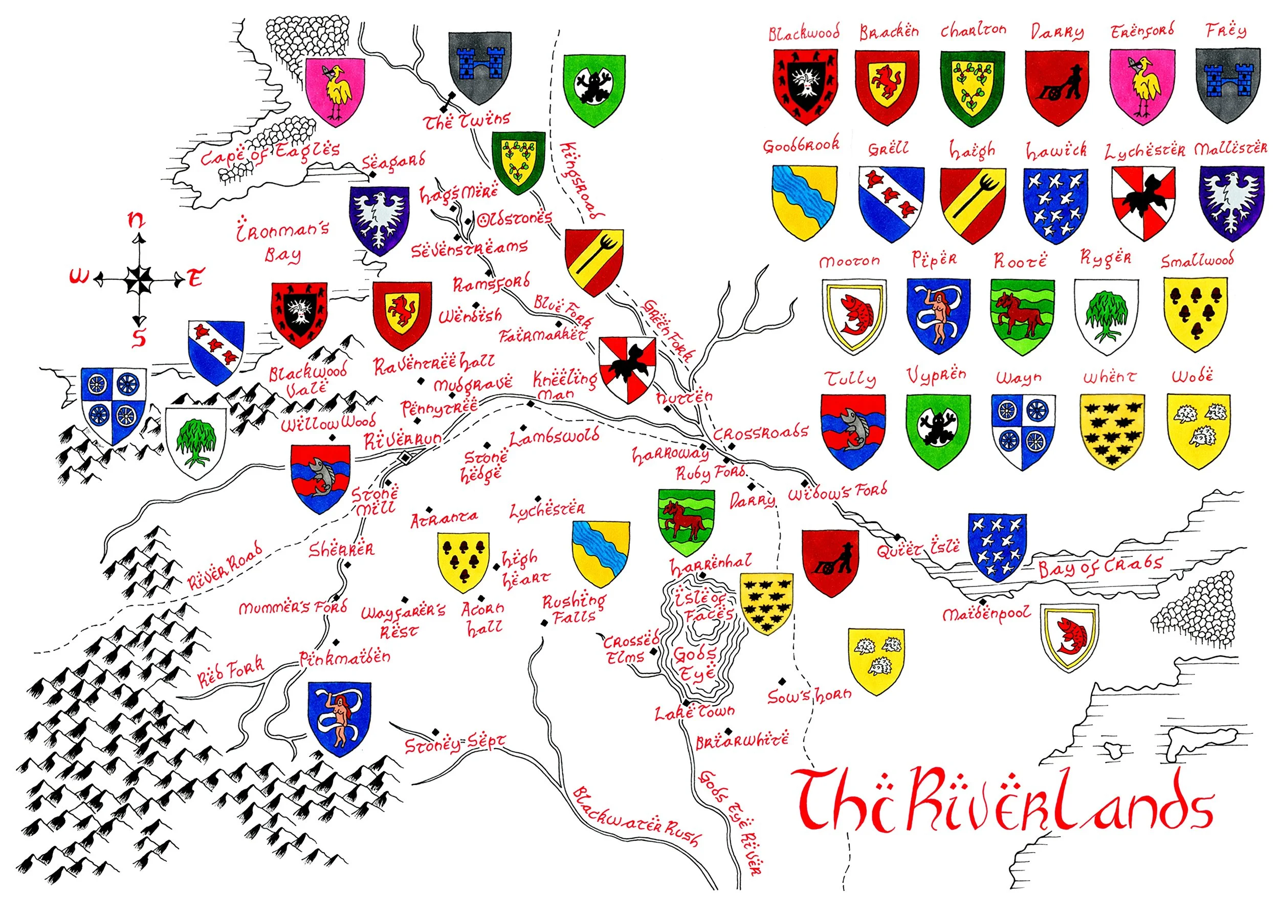 The Riverlands House Sigils.JPG