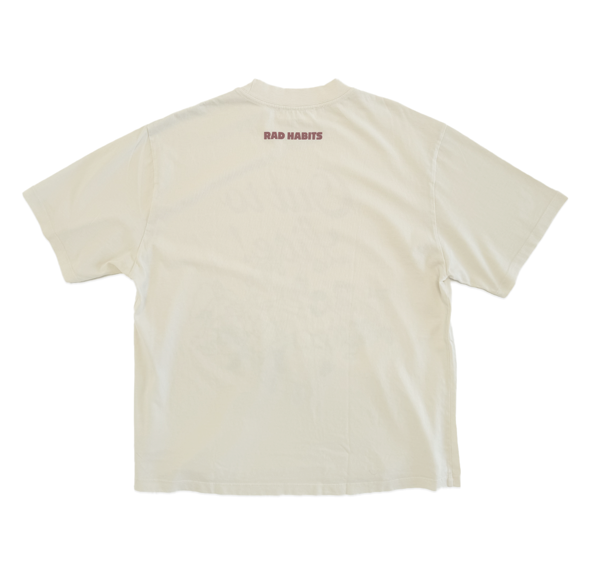 Out to Live Cream Graphic Tee _- BACK .png
