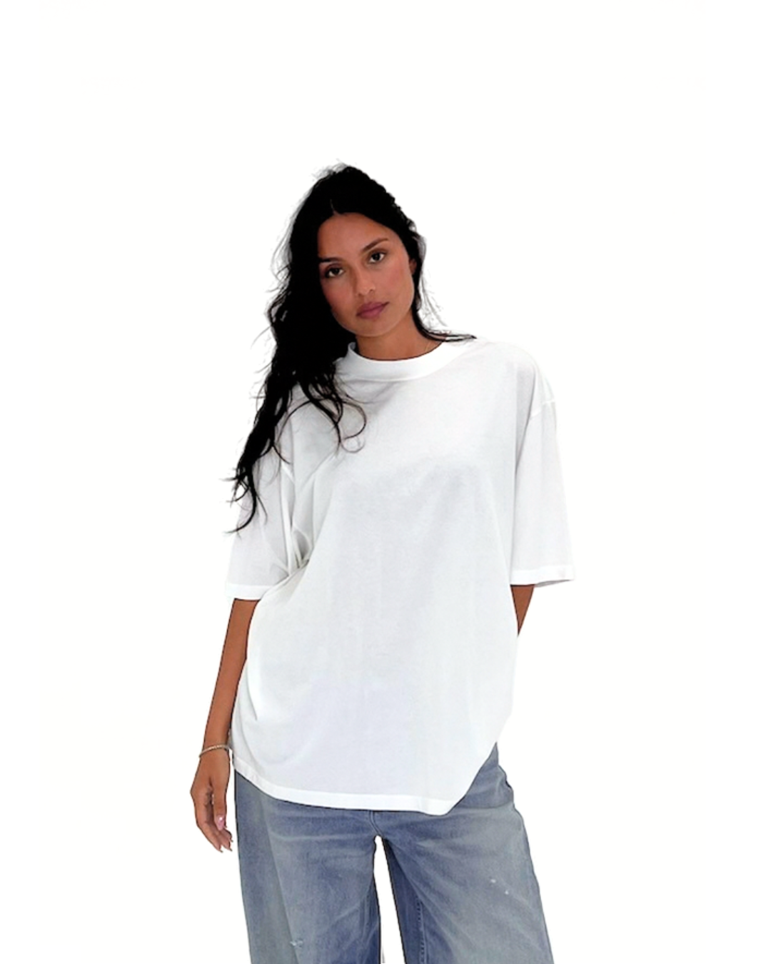 White Rad Habits Basic Tee