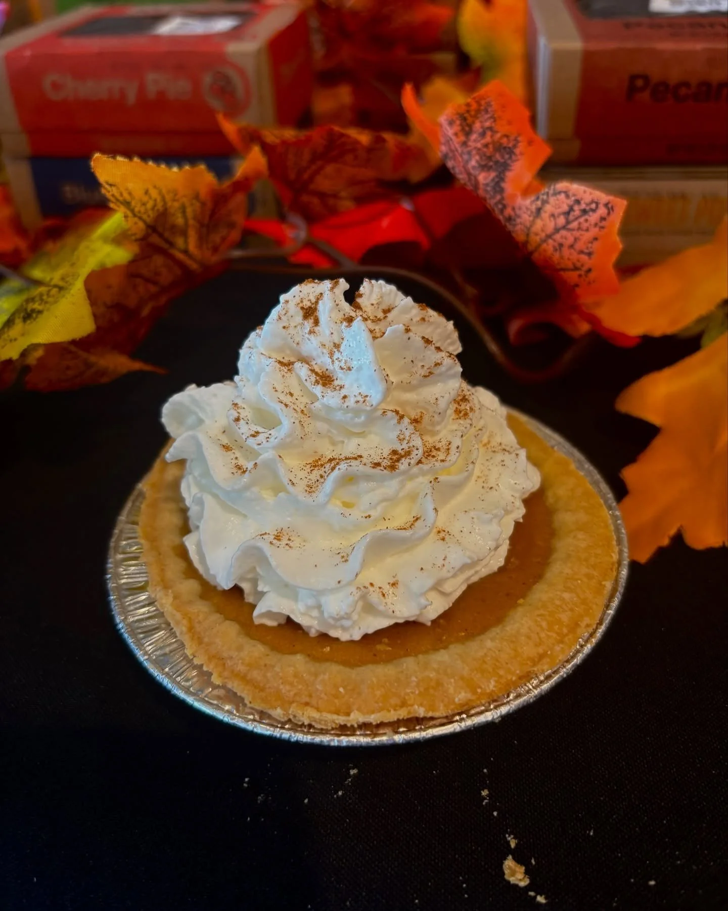 Come celebrate the second day of fall with us at the office! We&rsquo;ll have mini pies and mocktails today while supplies last🍁