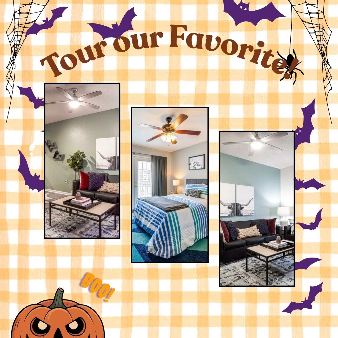 There are Tours in the Air!~
We have been loving all the recent activity with tours, and this is the 3rd week in a row where we've been fully booked!
Lets keep things rolling! Give a call to the office or simply schedule a tour for our D1 floorplan