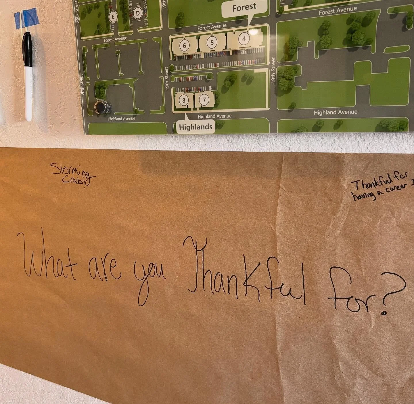 GOBBLE GOBBLE!! 🦃

We&rsquo;re giving thanks in style! Swing by the office and tell us what you&rsquo;re thankful for in our Thankful Wall! Let&rsquo;s see how full we can make it! 🍂

#thankfulseason #spreadthejoy