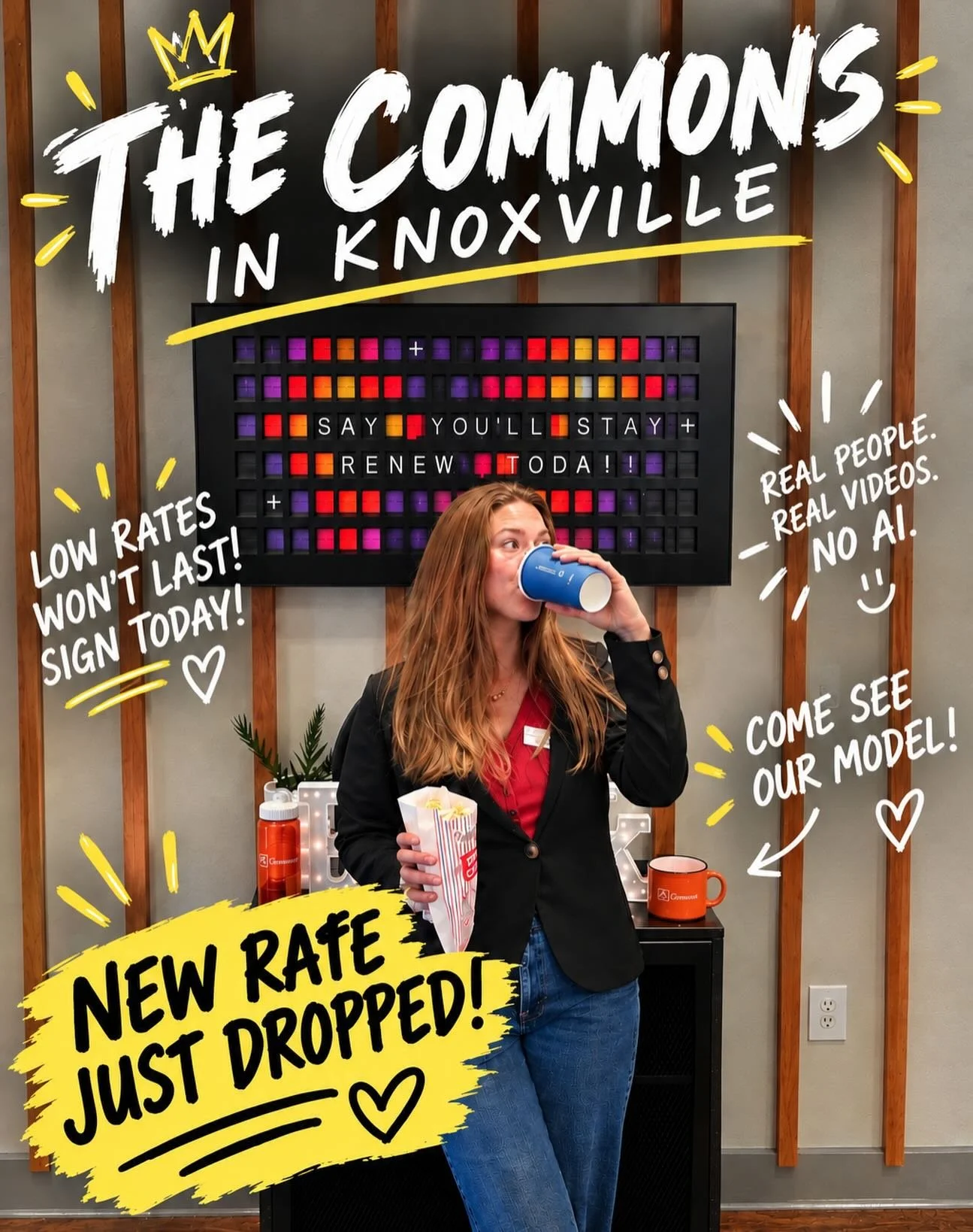 🚨 THE RATE IS DROPPING&hellip; BUT NOT FOR LONG! 🚨

Your most affordable rate of the year is HERE at The Commons in Knoxville! 🏡💛 But here&rsquo;s the catch: as more spots get claimed, rates can increase. 👀📈

Don&rsquo;t wait for your dream flo