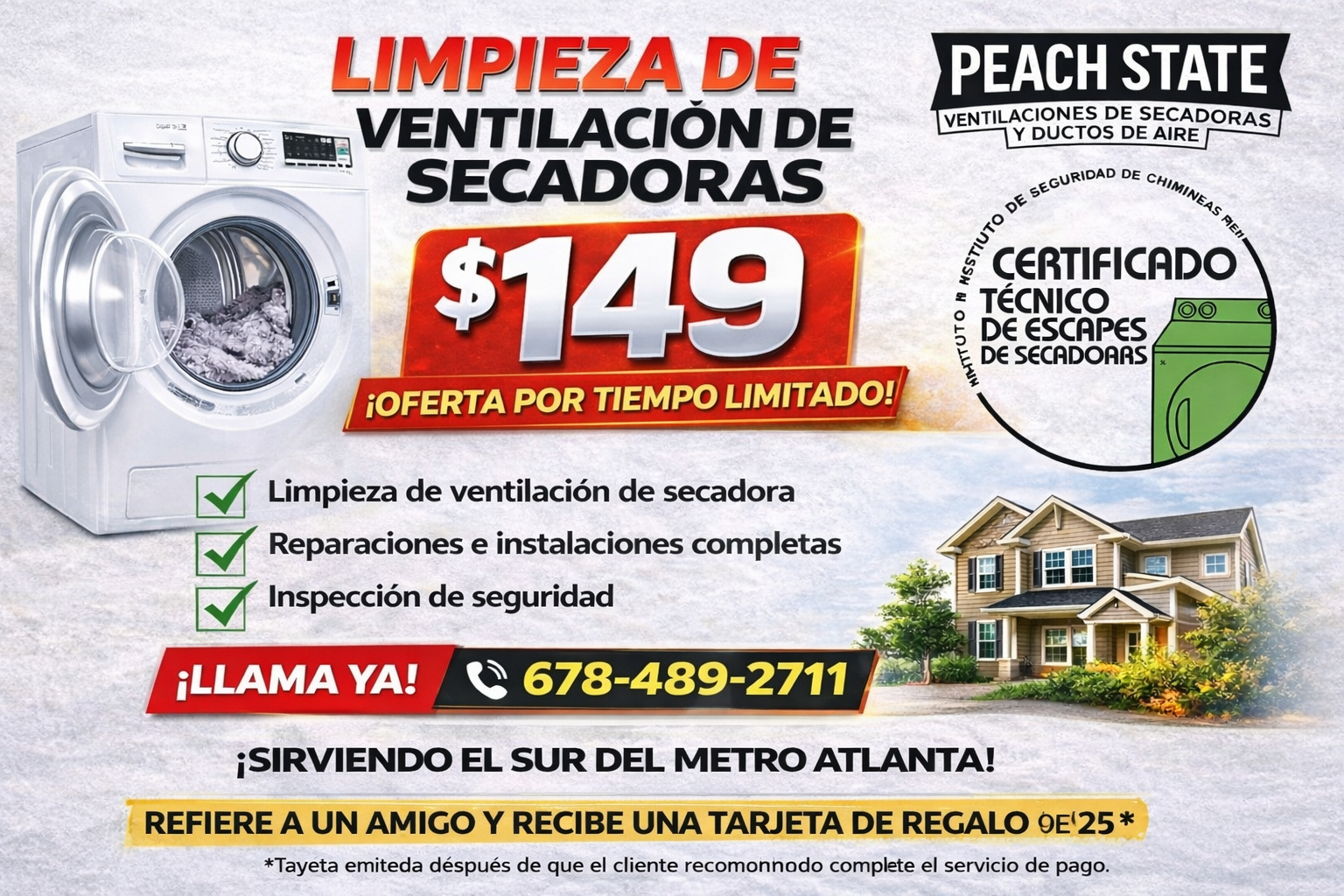 Dryer Vent Cleaning Fayetteville