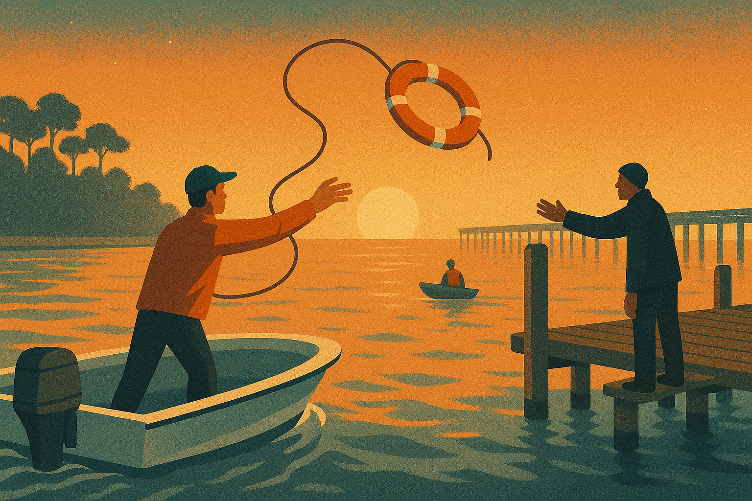Why helping other boaters—and neighbors—is part of the job.